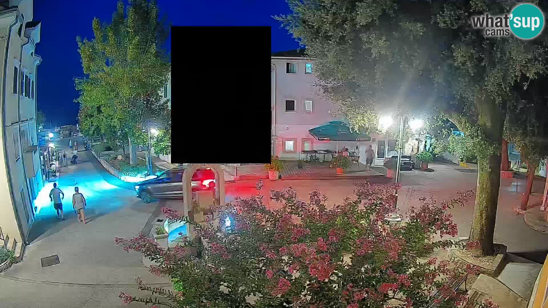 Webcam Mošćenička Draga Center – Live View of the Town Center