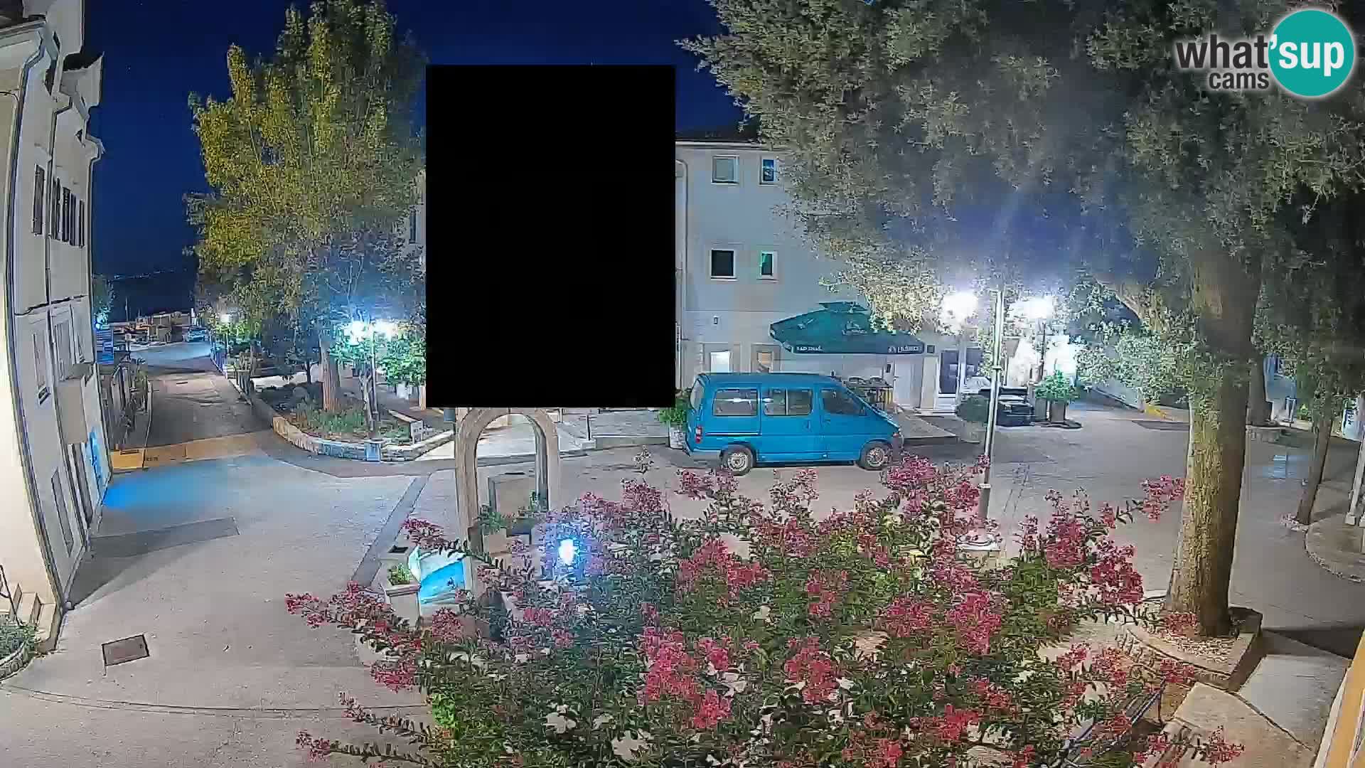 Webcam Mošćenička Draga Center – Live View of the Town Center