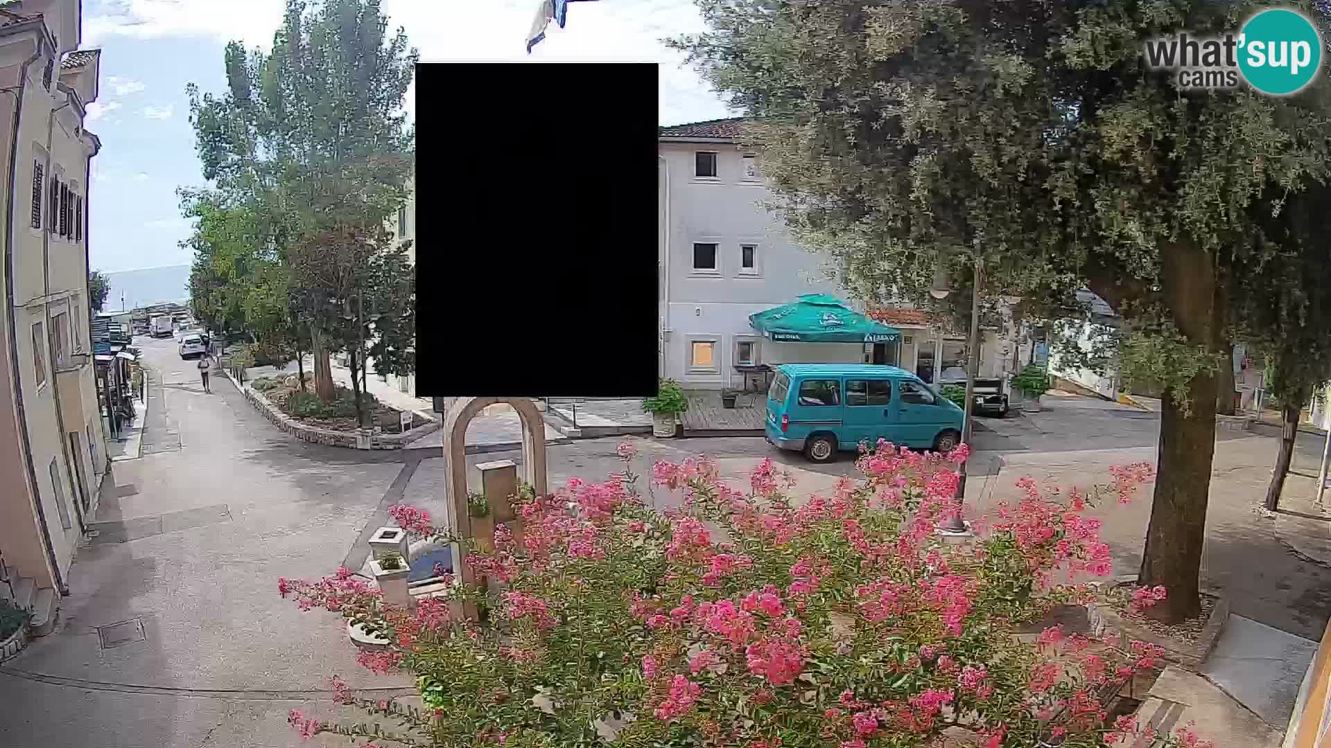 Web kamera centar Mošćeničke Drage – Pogled uživo