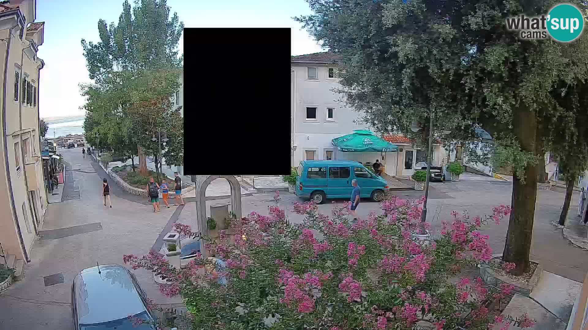 Webcam centre de Mošćenička Draga – Vue en direct du centre-ville