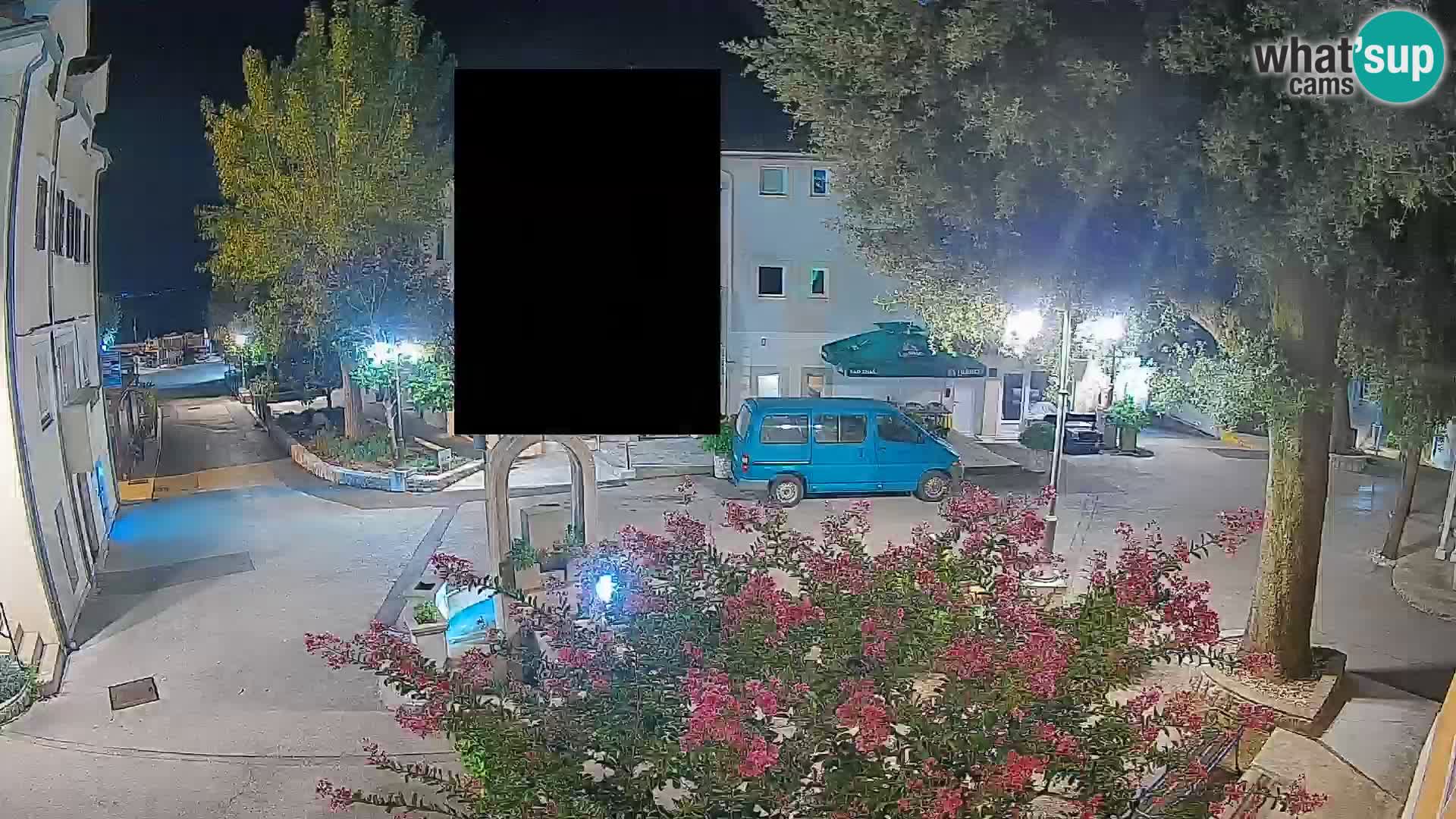 Webcam Mošćenička Draga Center – Live View of the Town Center