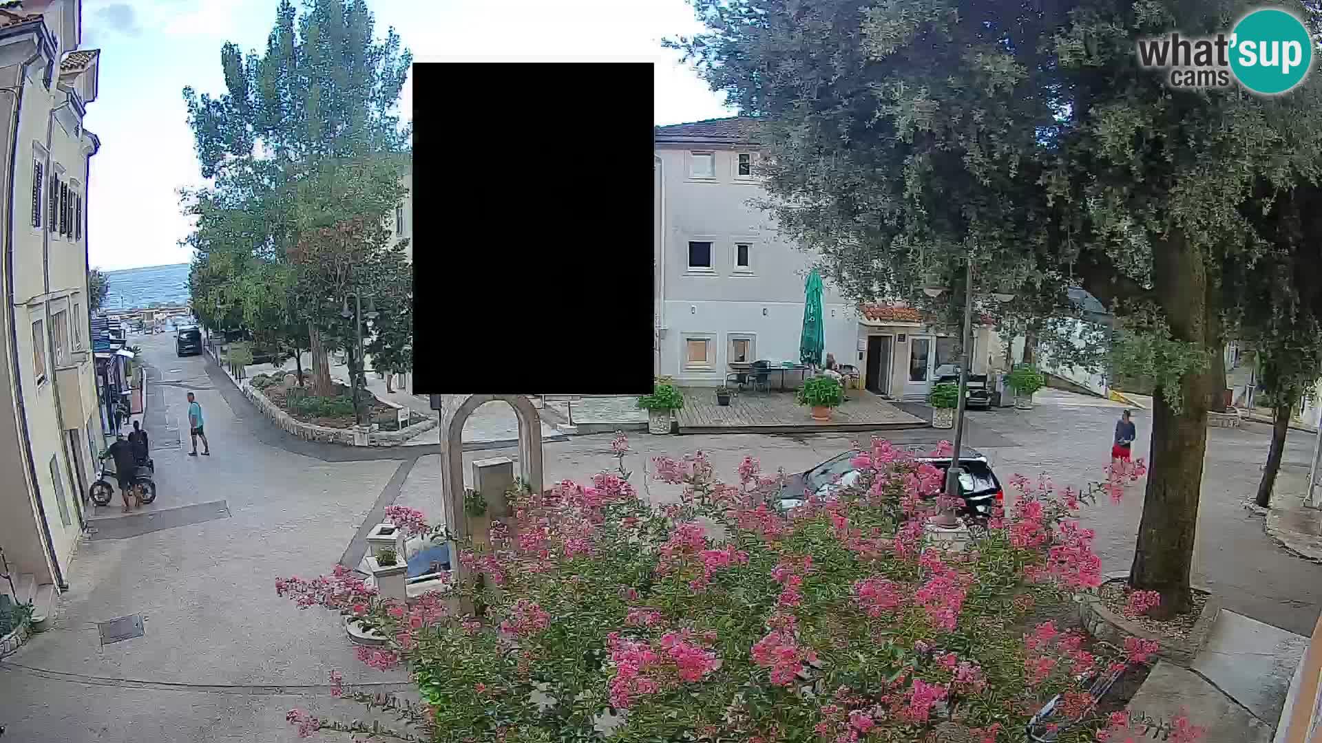 Webcam Mošćenička Draga Zentrum – Liveblick auf das Ortszentrum