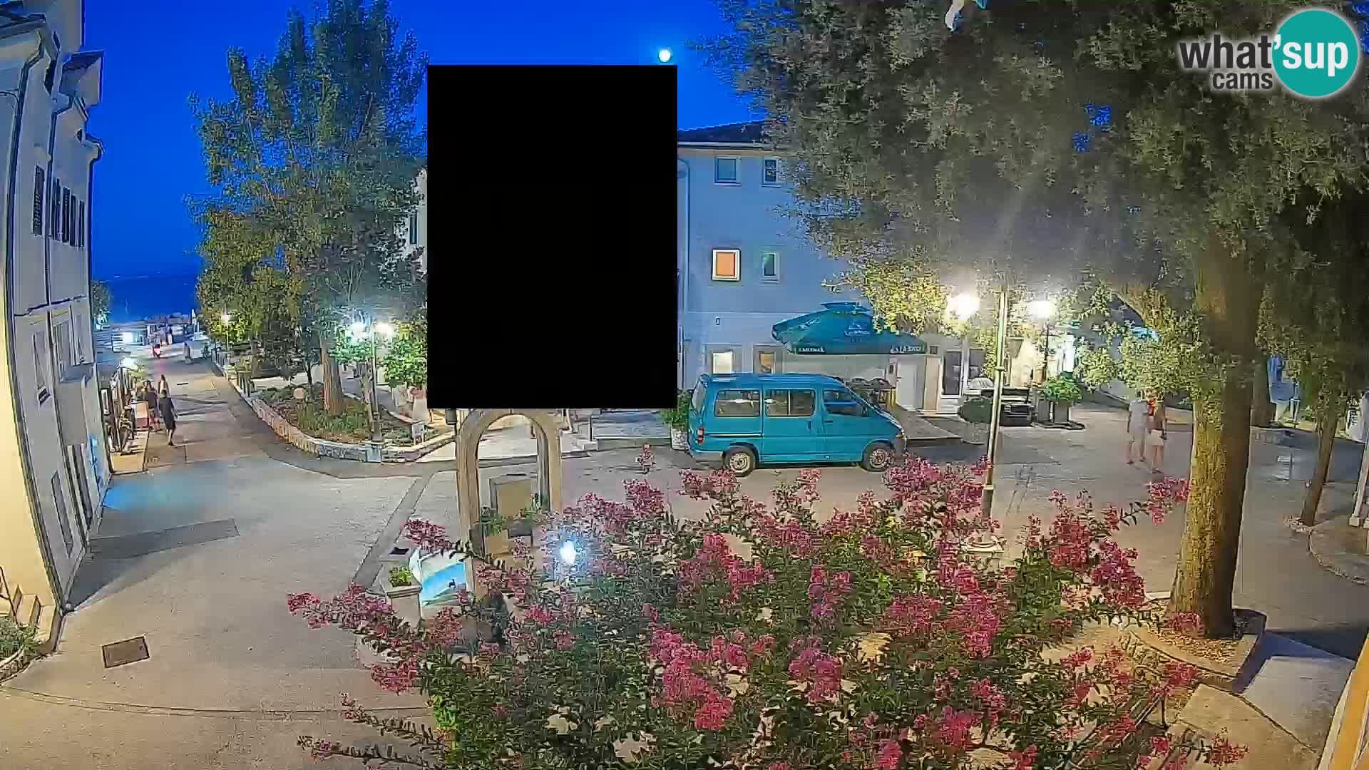 Webcam Mošćenička Draga Zentrum – Liveblick auf das Ortszentrum