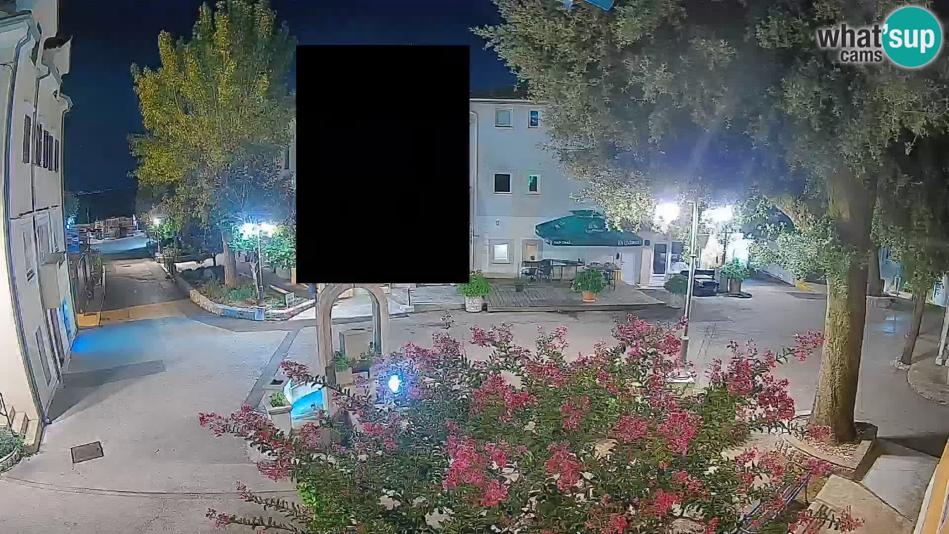 Webcam Mošćenička Draga Center – Live View of the Town Center