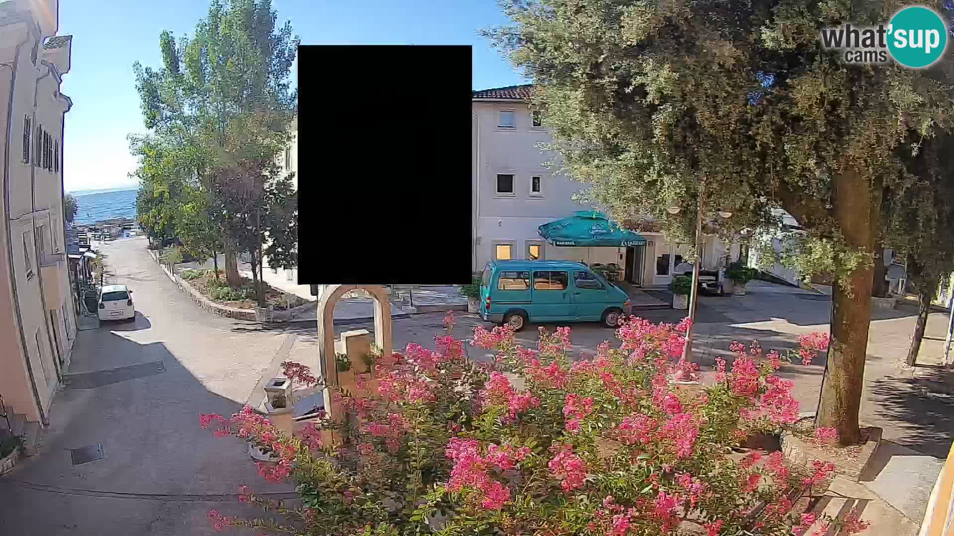 Webcam Mošćenička Draga Zentrum – Liveblick auf das Ortszentrum
