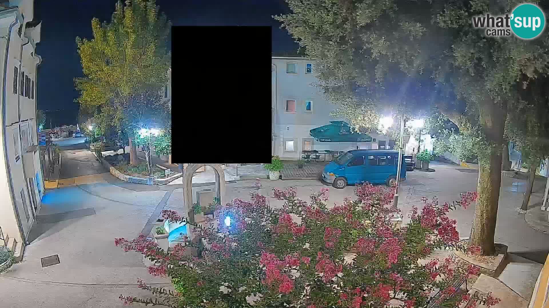 Webcam Mošćenička Draga Center – Live View of the Town Center