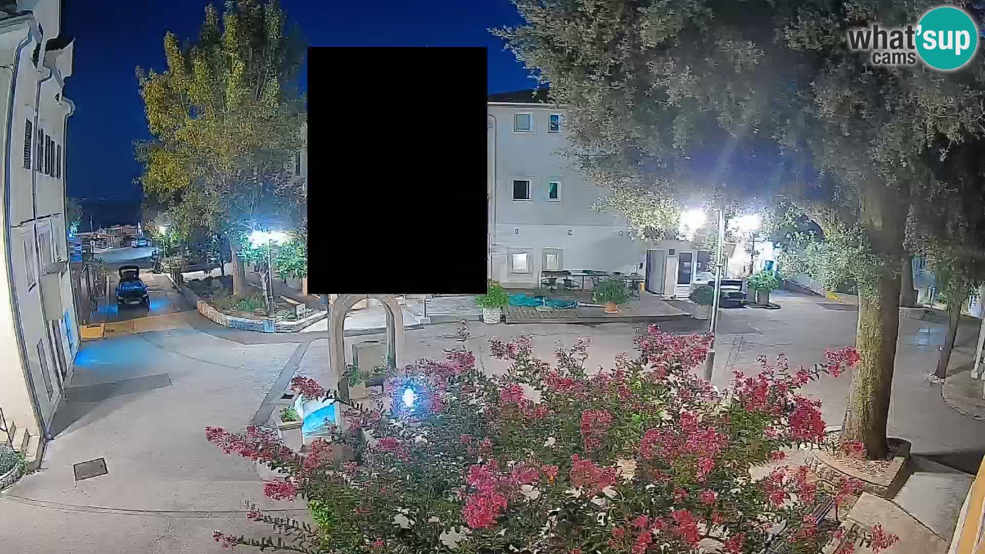 Webcam centre de Mošćenička Draga – Vue en direct du centre-ville