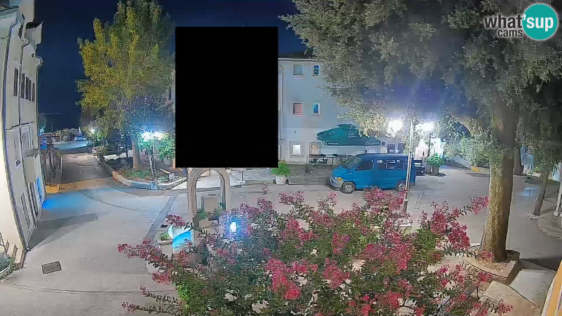Webcam Mošćenička Draga Center – Live View of the Town Center