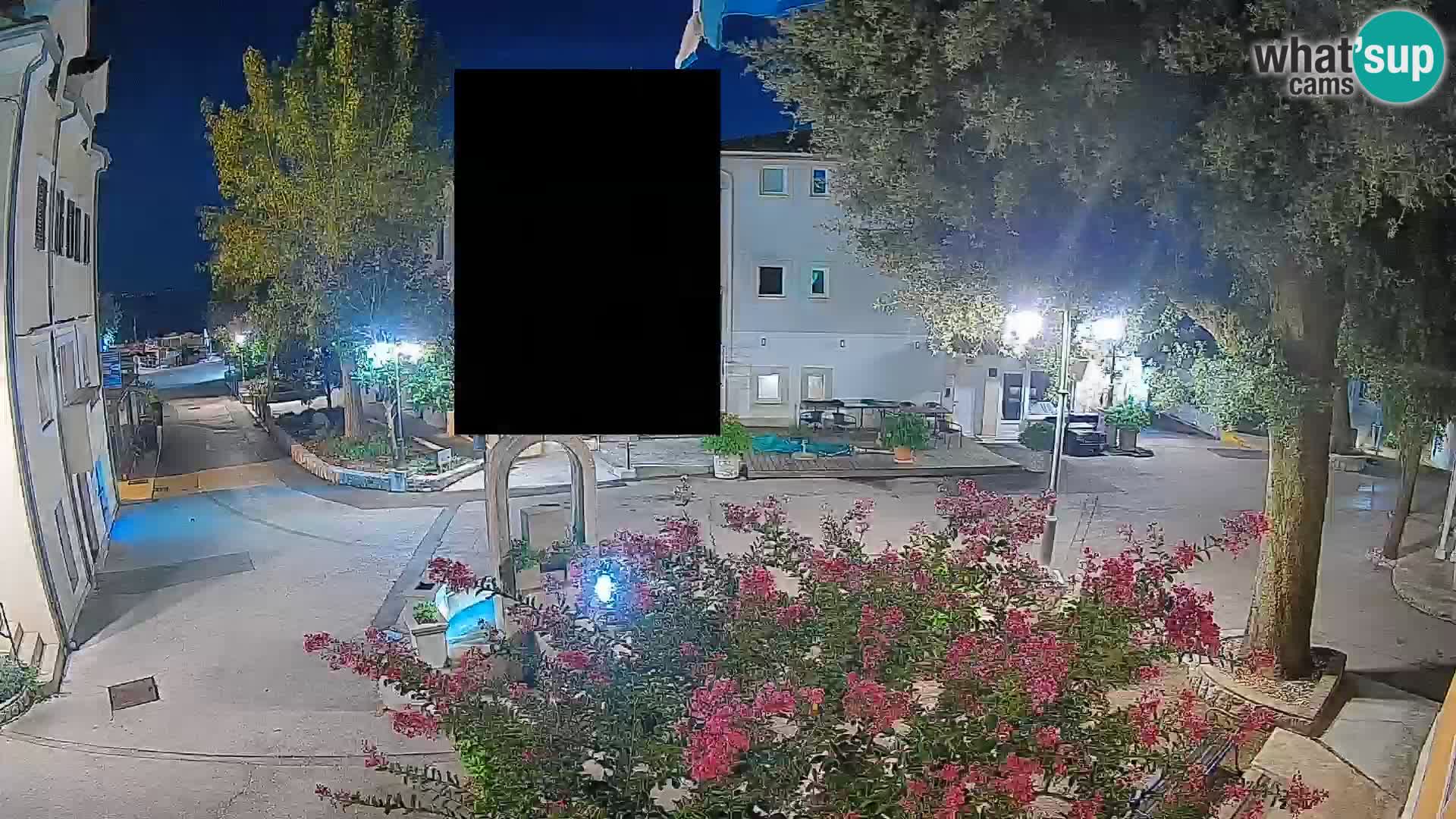 Webcam Centre de Mošćenička Draga – Vue en direct du centre-ville