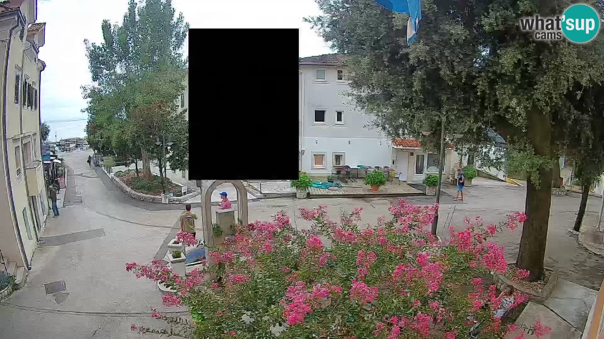 Web kamera centar Mošćeničke Drage – Pogled uživo