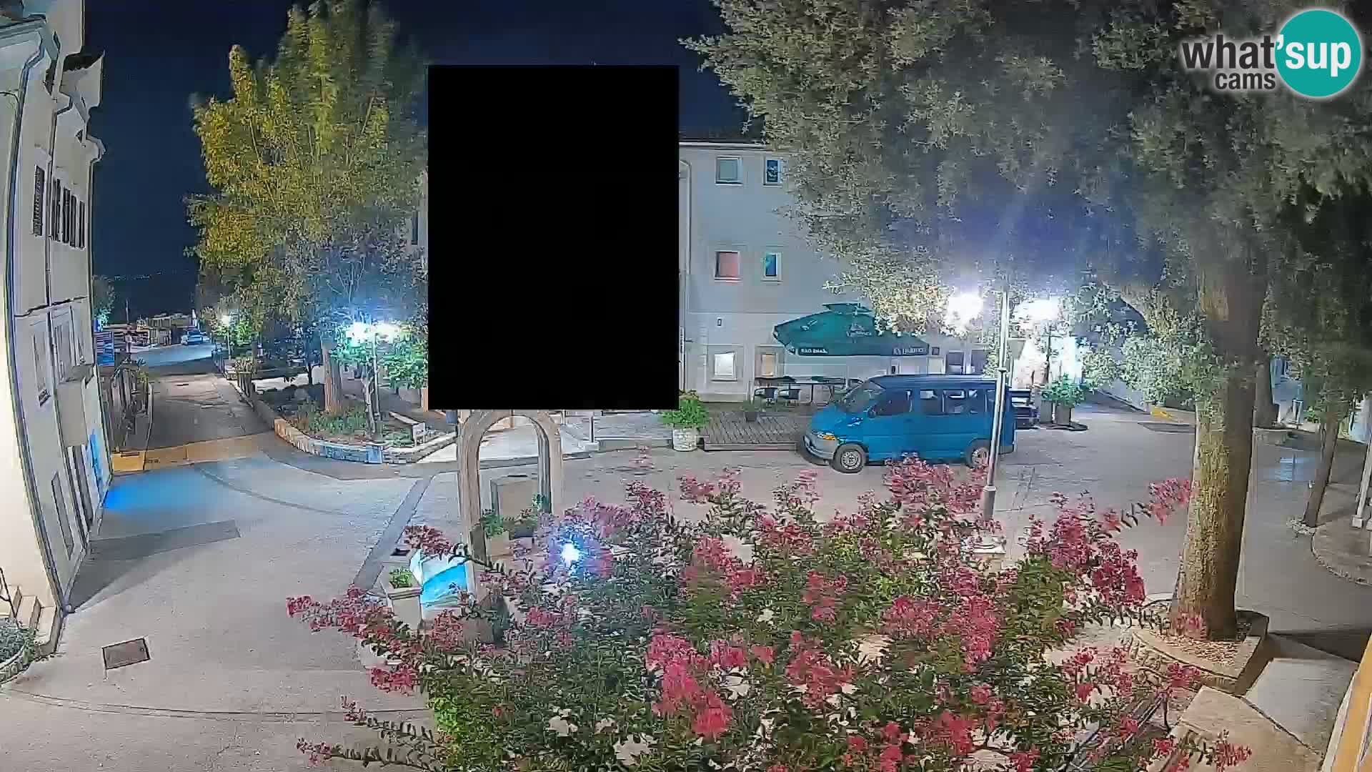 Webcam Mošćenička Draga Center – Live View of the Town Center