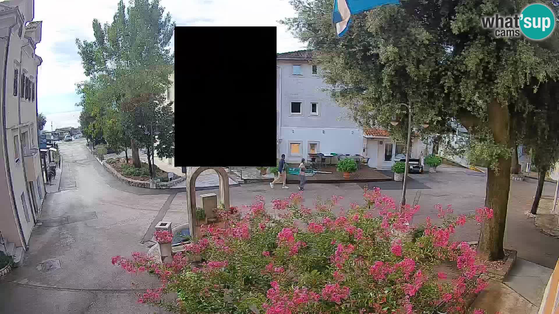 Webcam Mošćenička Draga Zentrum – Liveblick auf das Ortszentrum