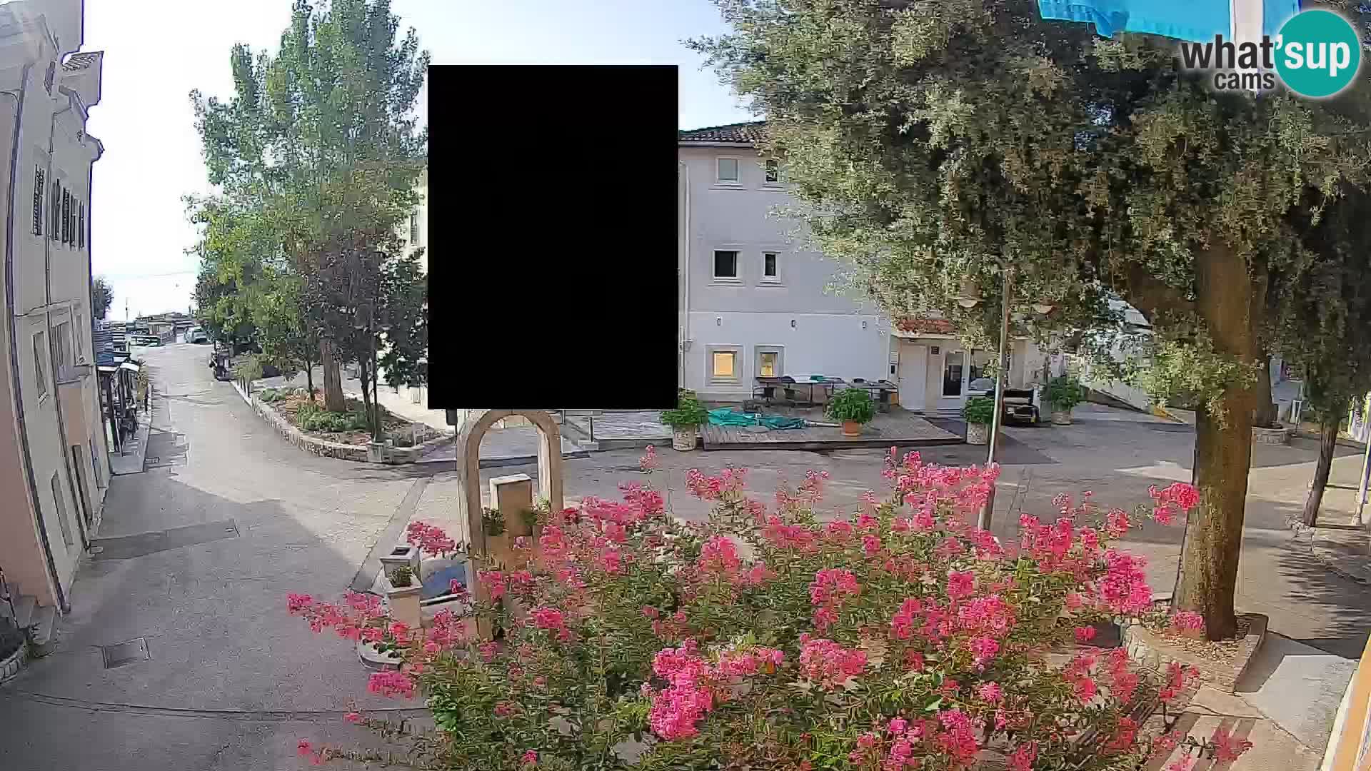 Webcam Mošćenička Draga Zentrum – Liveblick auf das Ortszentrum