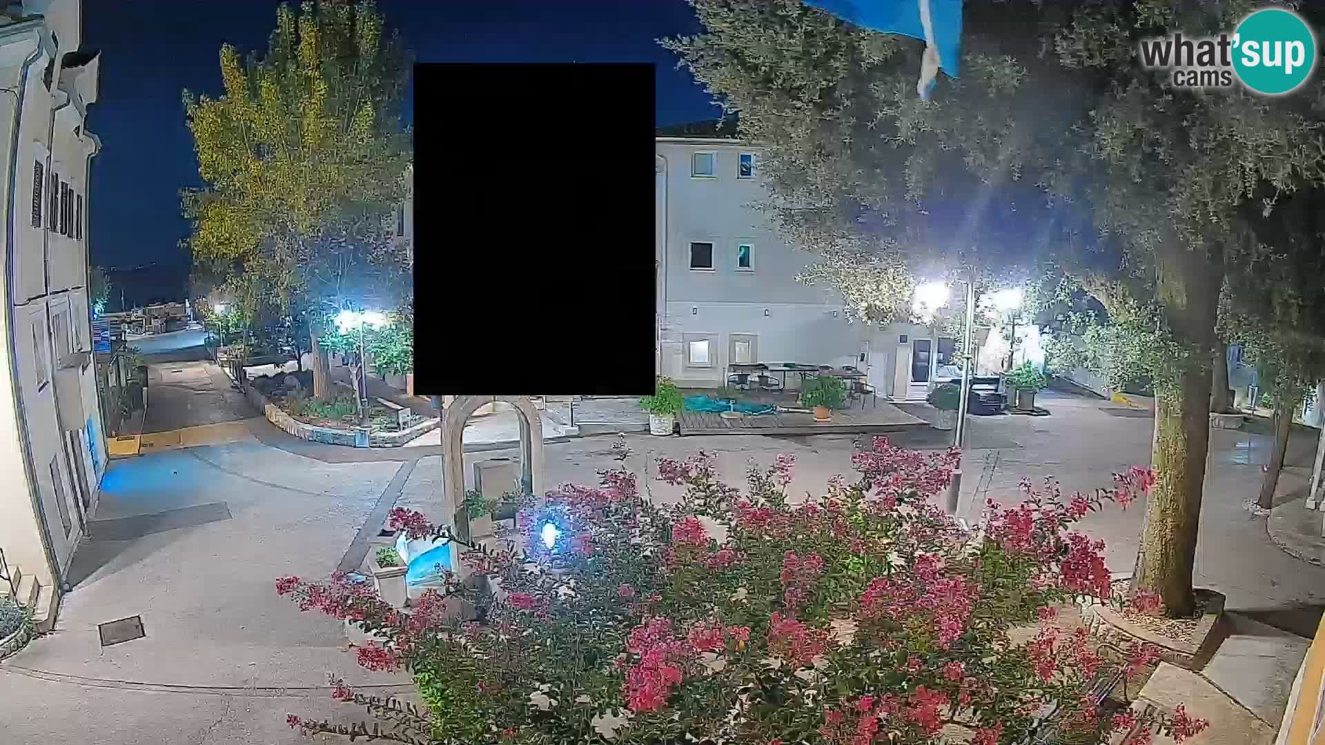 Webcam Centre de Mošćenička Draga – Vue en direct du centre-ville