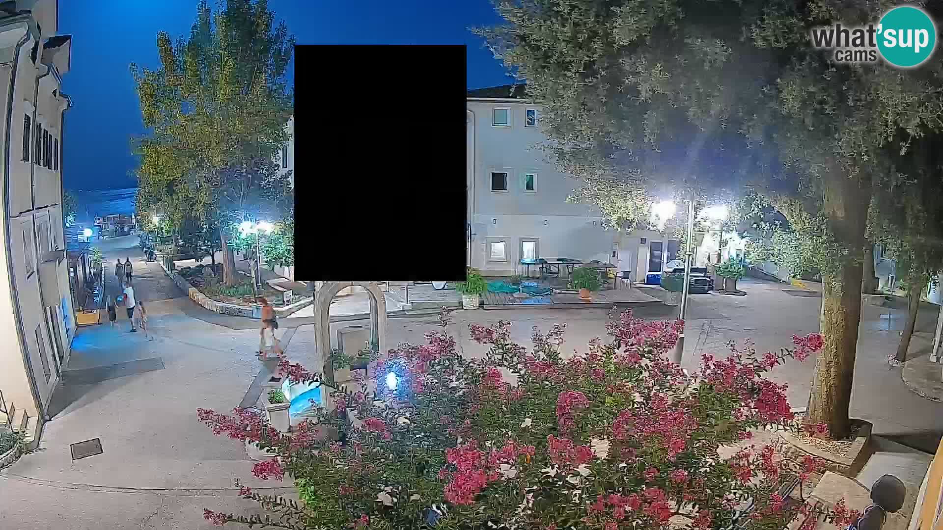 Webcam centre de Mošćenička Draga – Vue en direct du centre-ville