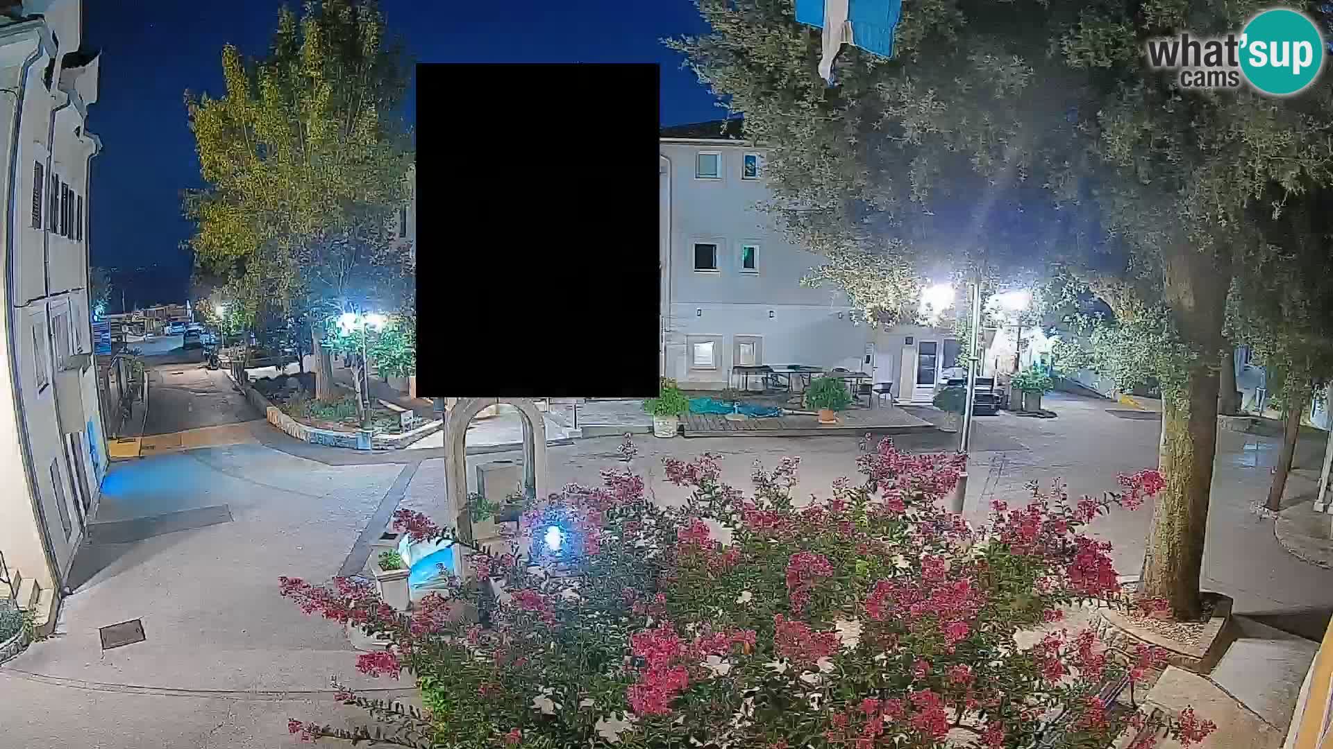 Webcam centre de Mošćenička Draga – Vue en direct du centre-ville