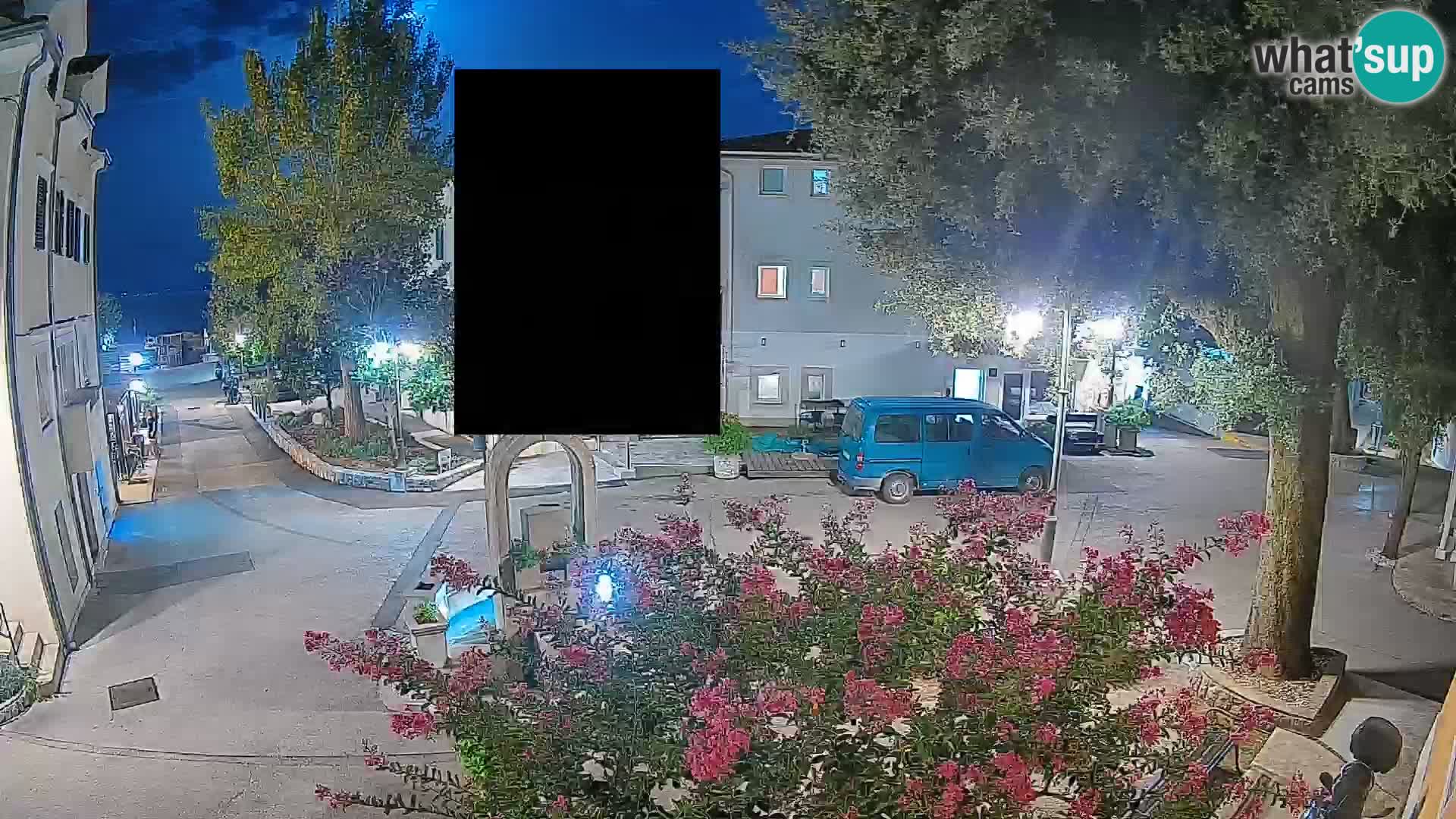 Webcam Mošćenička Draga Center – Live View of the Town Center