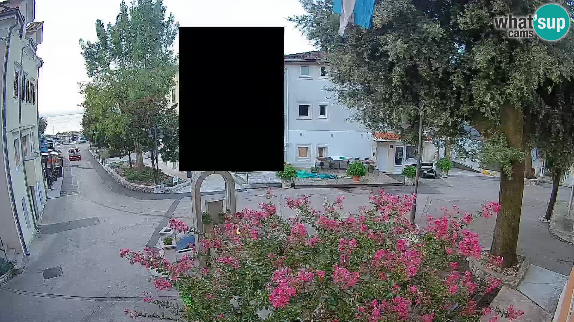 Spletna kamera center Mošćeniška Draga – Pogled v živo