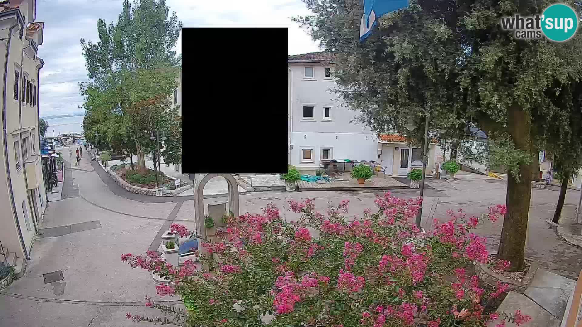 Spletna kamera center Mošćeniška Draga – Pogled v živo
