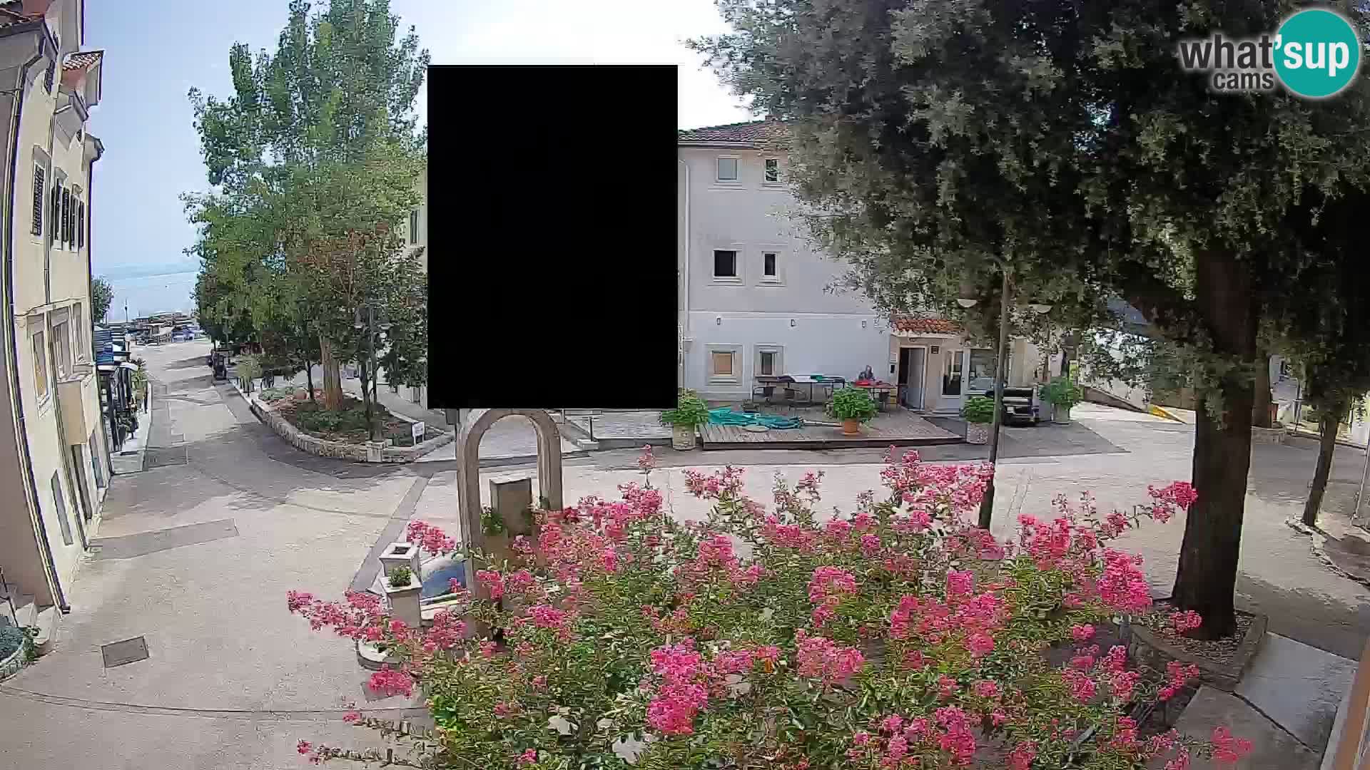 Webcam Mošćenička Draga Zentrum – Liveblick auf das Ortszentrum