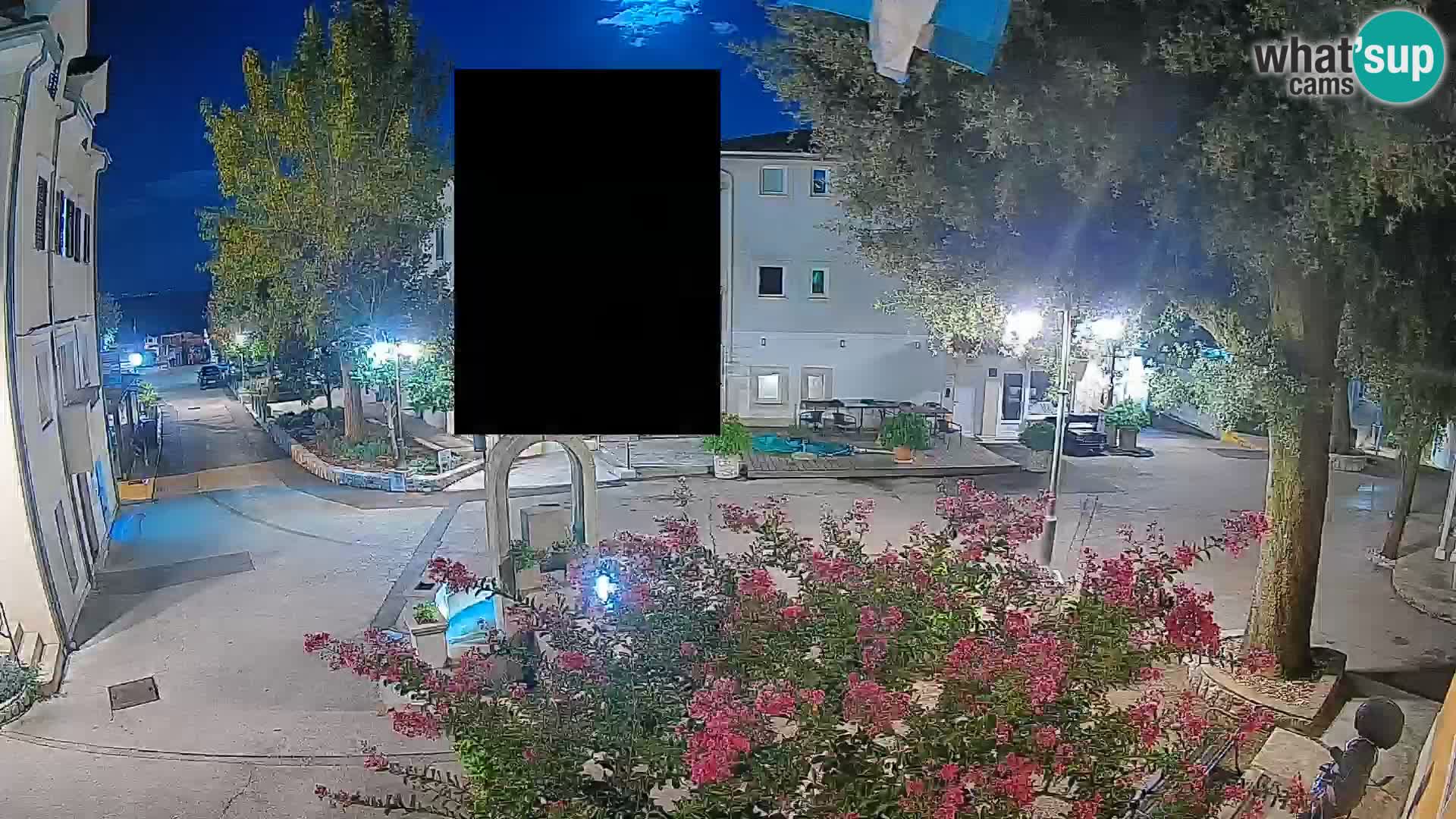 Webcam Centre de Mošćenička Draga – Vue en direct du centre-ville