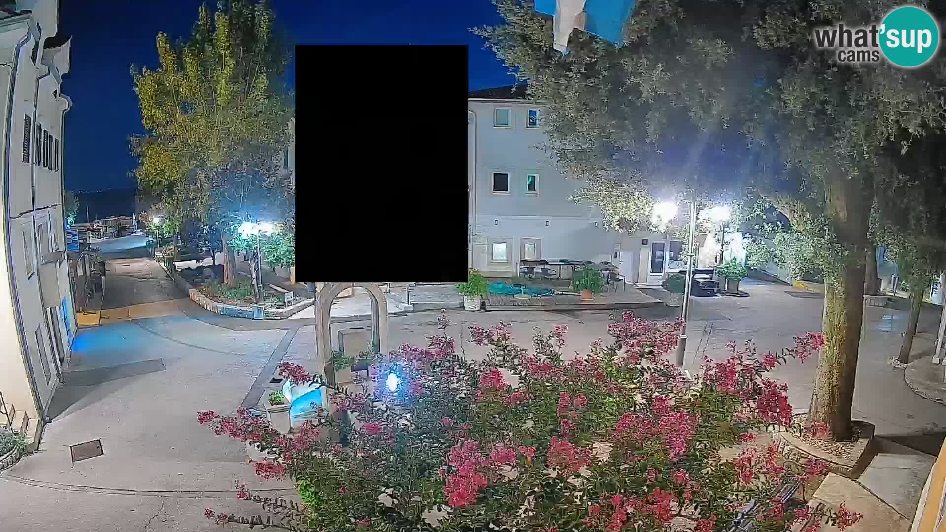 Webcam centre de Mošćenička Draga – Vue en direct du centre-ville