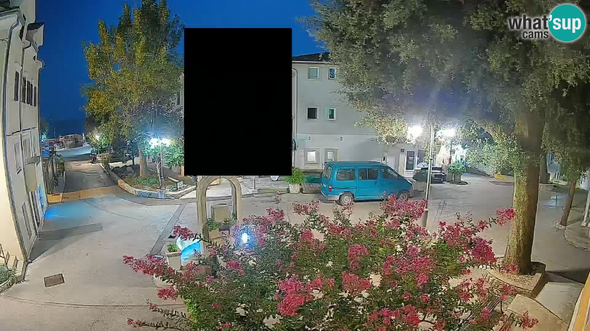 Webcam Mošćenička Draga Center – Live View of the Town Center