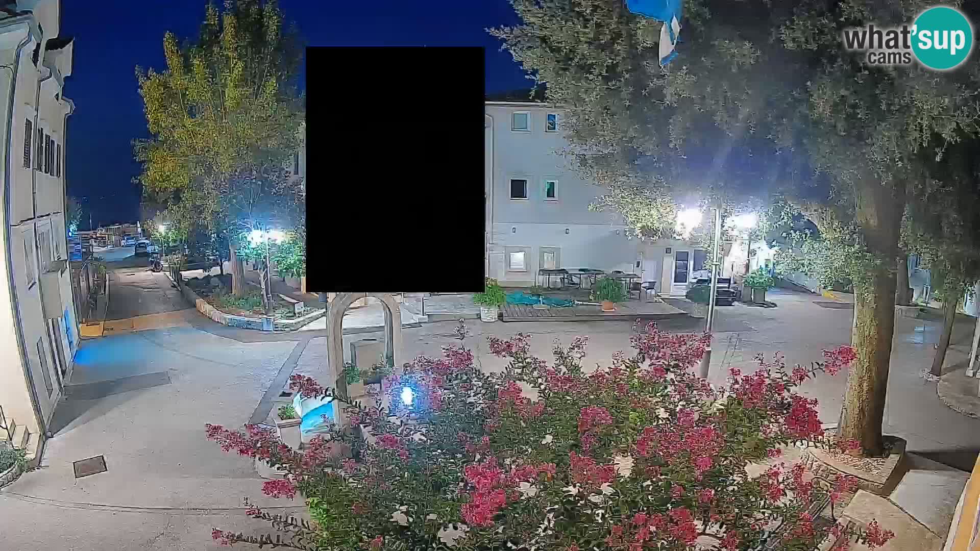 Webcam Centre de Mošćenička Draga – Vue en direct du centre-ville