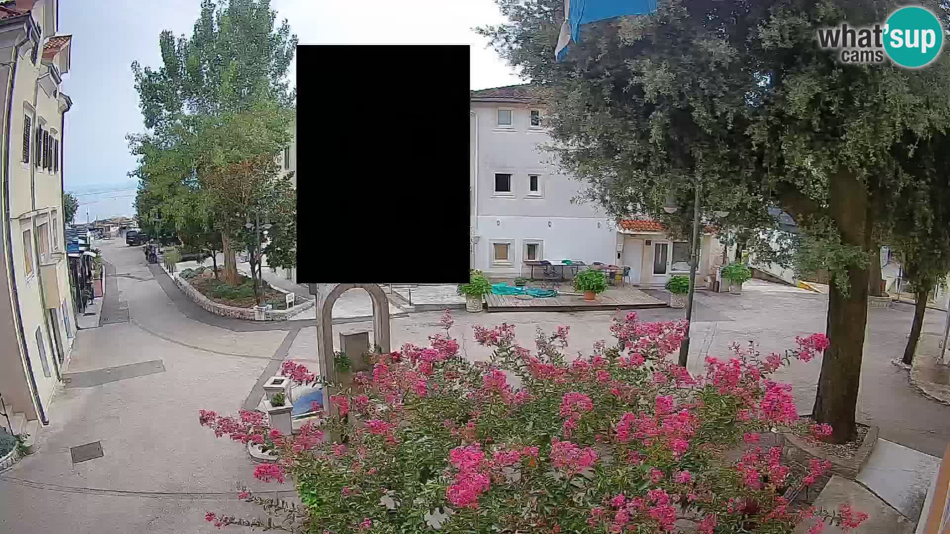Webcam Mošćenička Draga Zentrum – Liveblick auf das Ortszentrum
