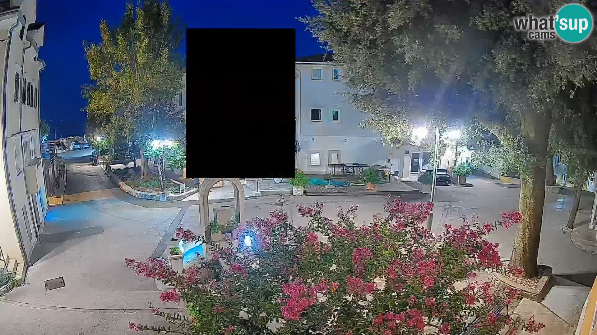 Webcam centre de Mošćenička Draga – Vue en direct du centre-ville