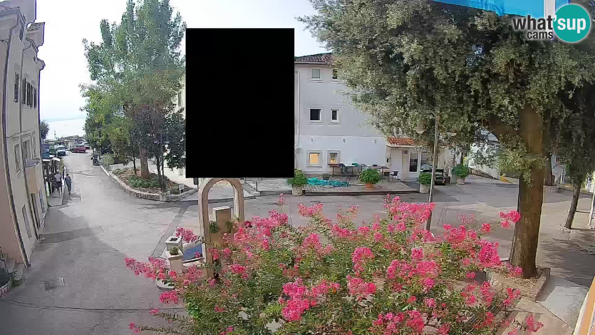 Webcam Mošćenička Draga Zentrum – Liveblick auf das Ortszentrum