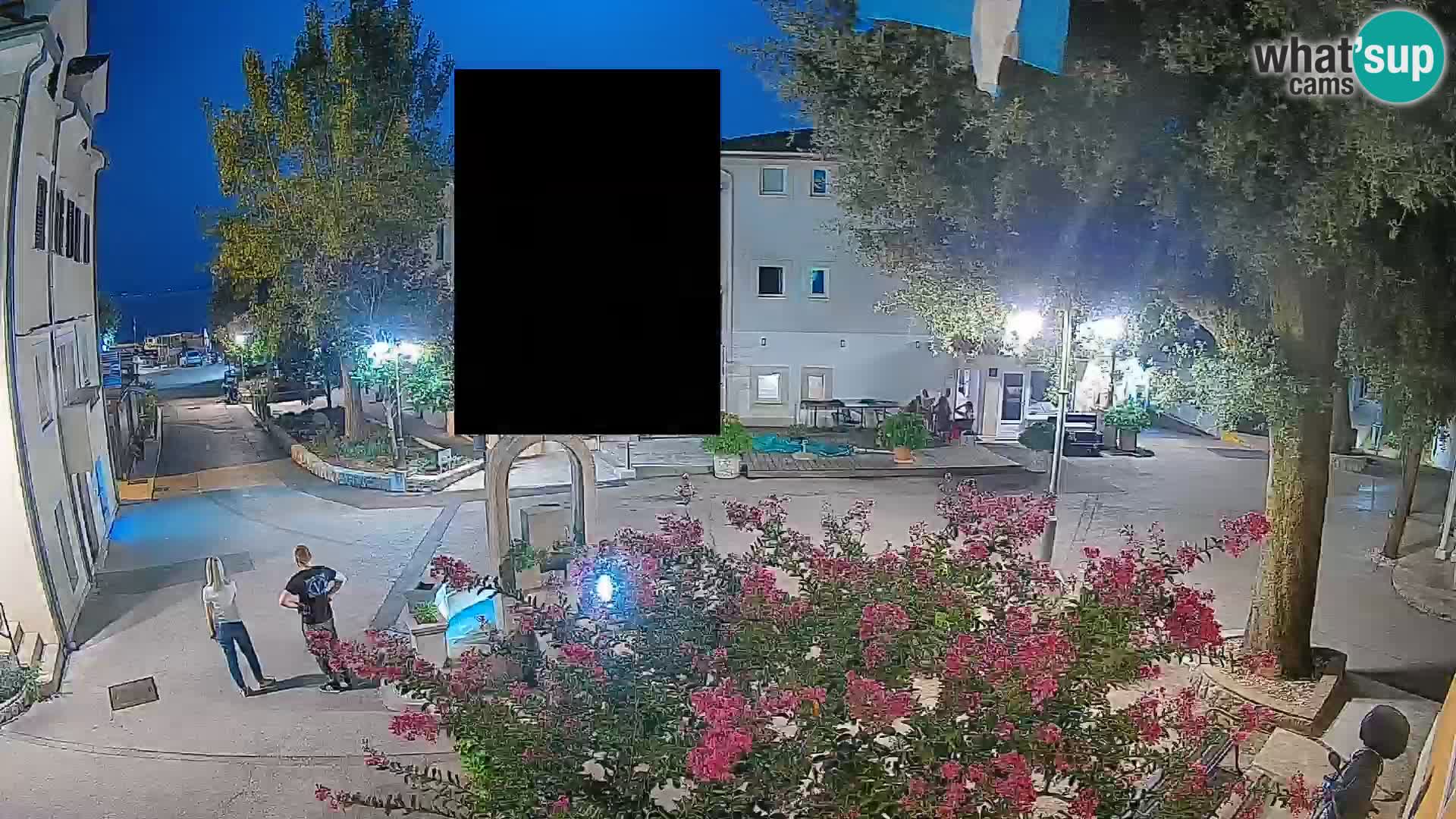 Webcam Centre de Mošćenička Draga – Vue en direct du centre-ville