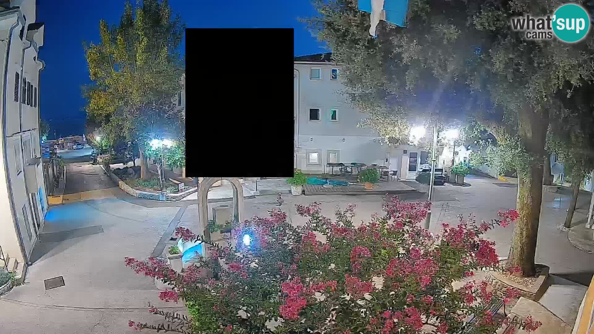 Webcam Mošćenička Draga Center – Live View of the Town Center