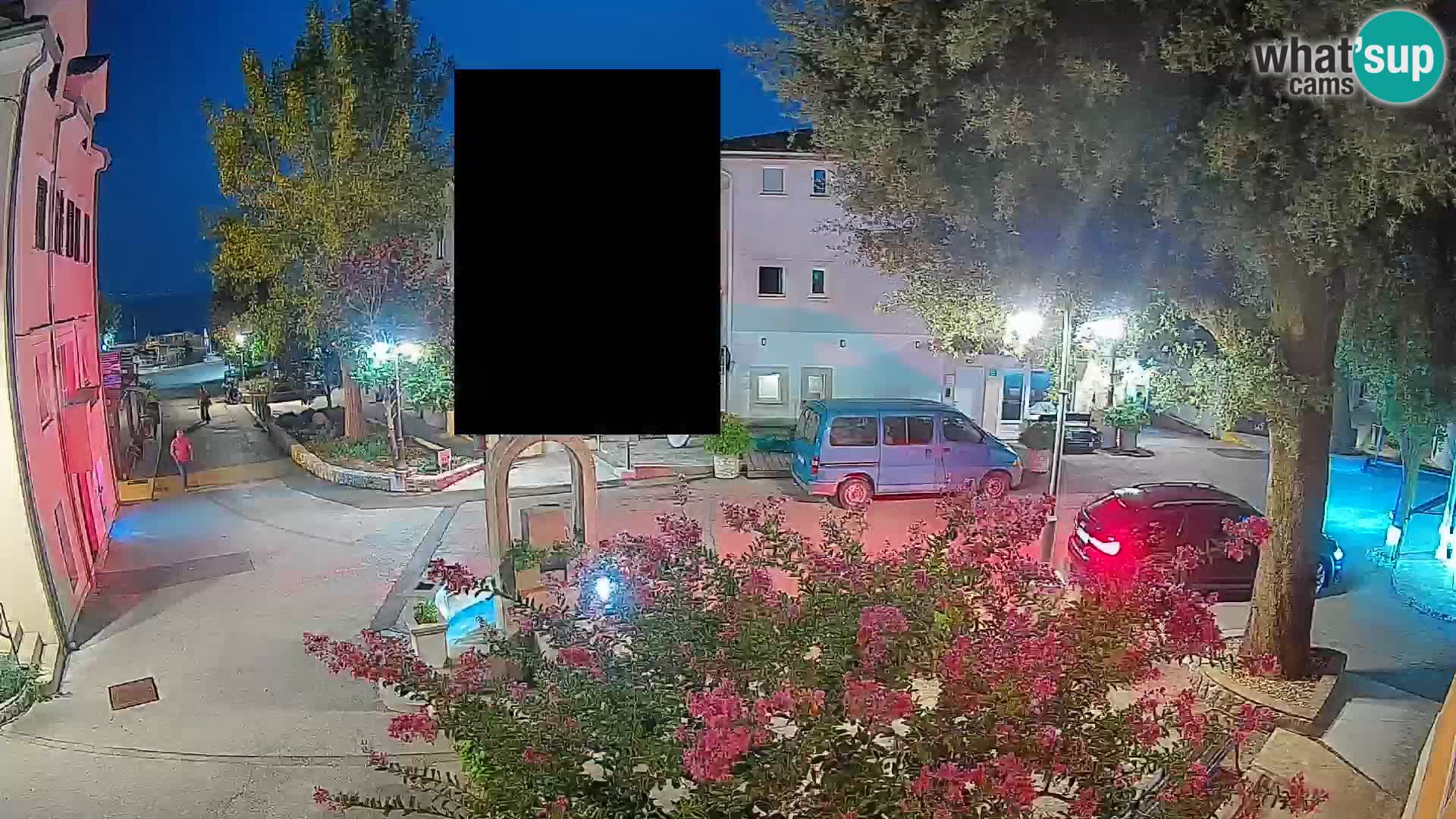 Webcam Centre de Mošćenička Draga – Vue en direct du centre-ville