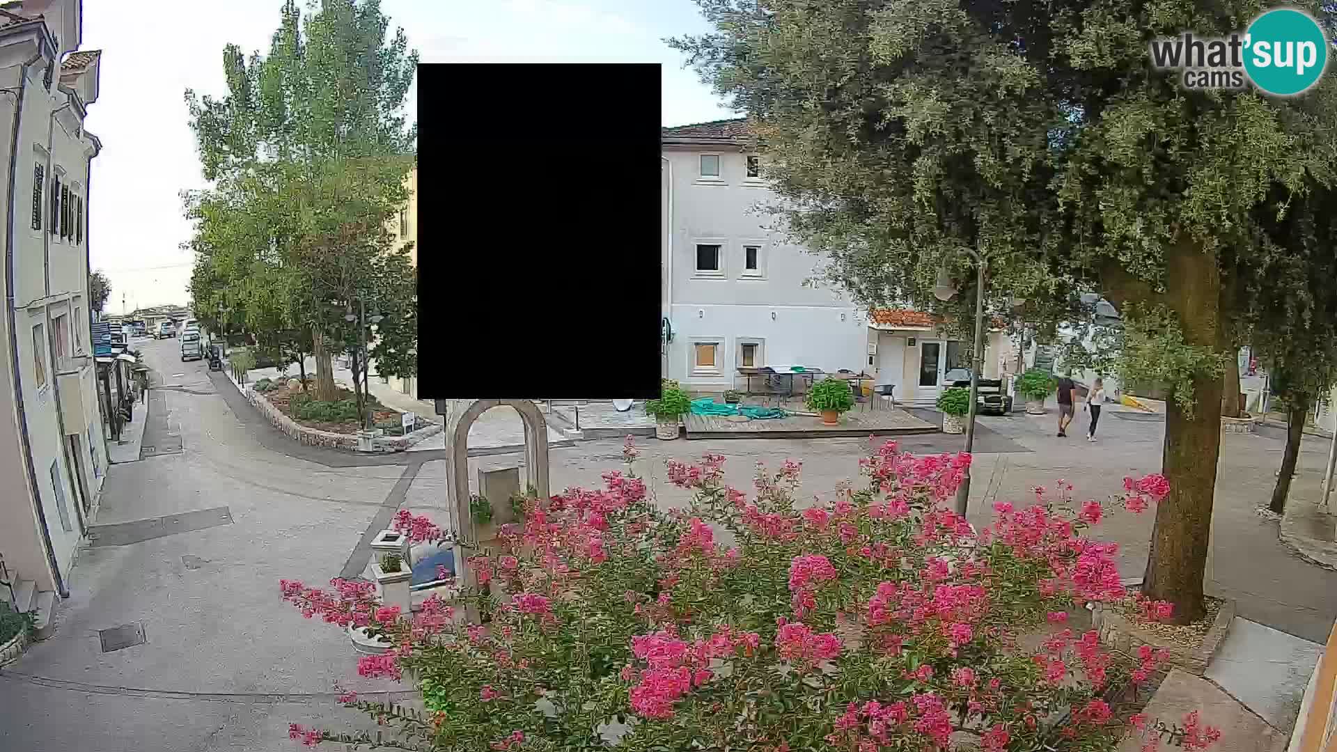 Webcam Mošćenička Draga Zentrum – Liveblick auf das Ortszentrum