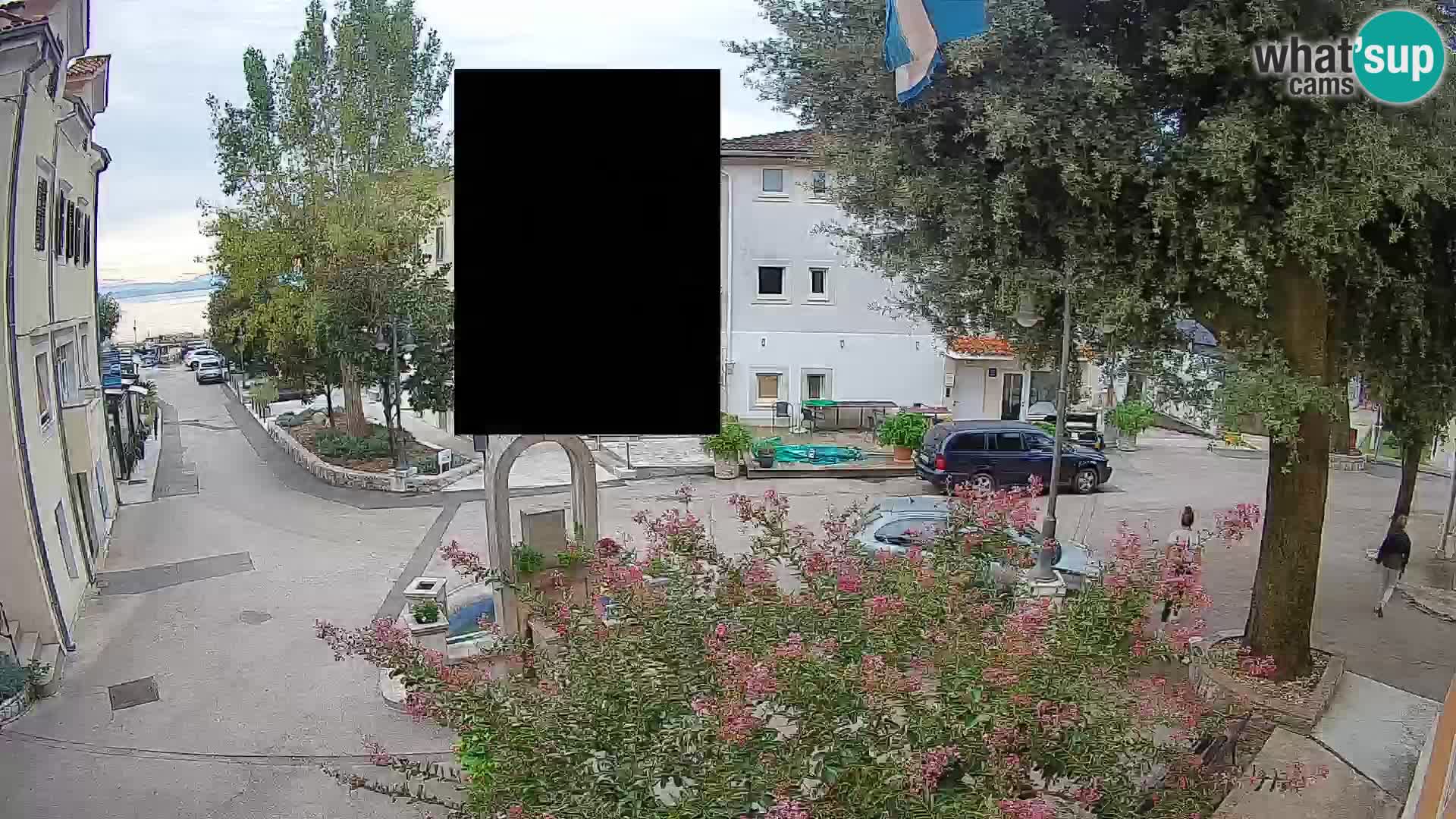 Spletna kamera center Mošćeniška Draga – Pogled v živo