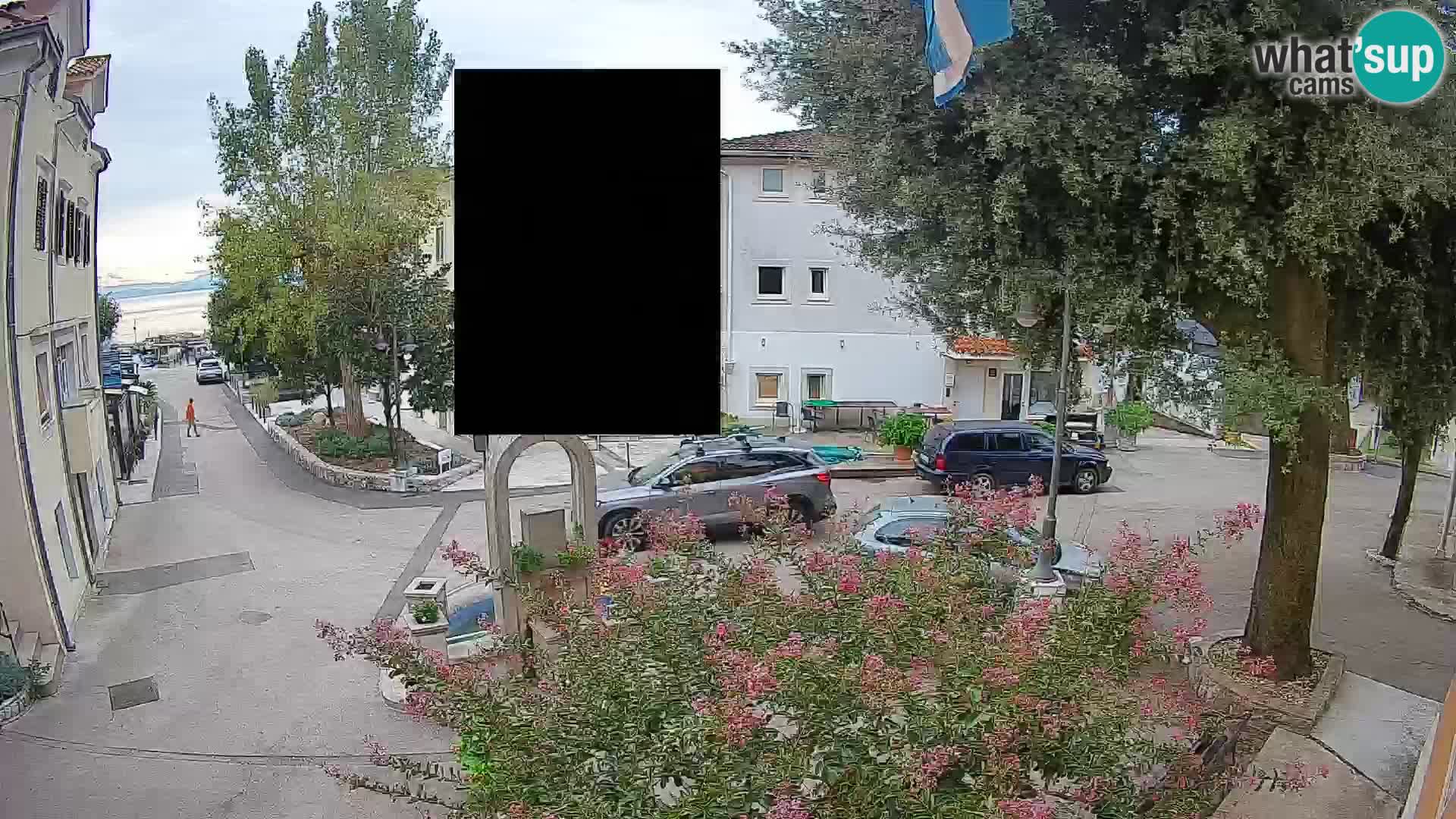 Webcam Centro Draga di Moschiena – Vista live sul centro