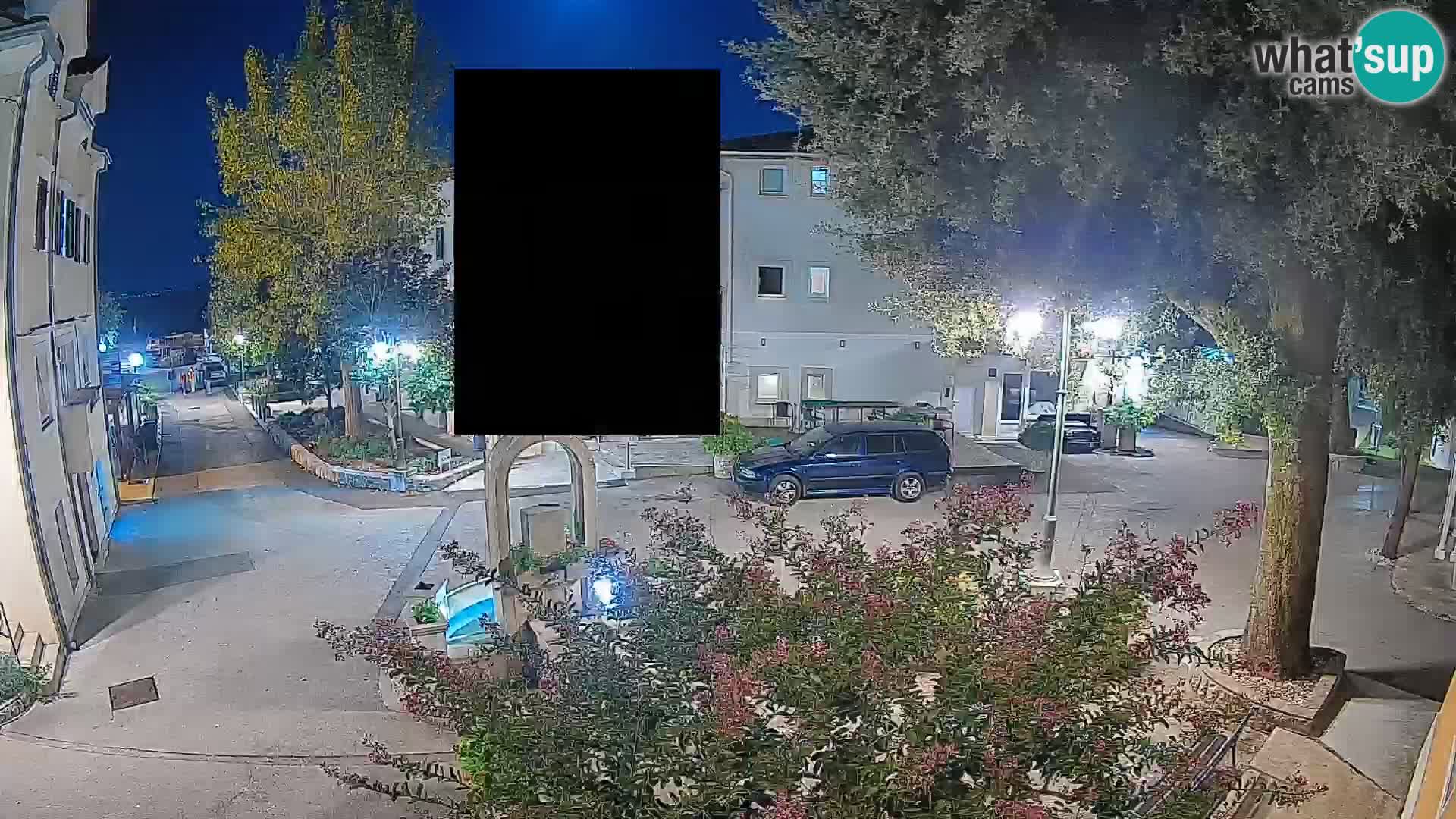 Webcam Mošćenička Draga Center – Live View of the Town Center