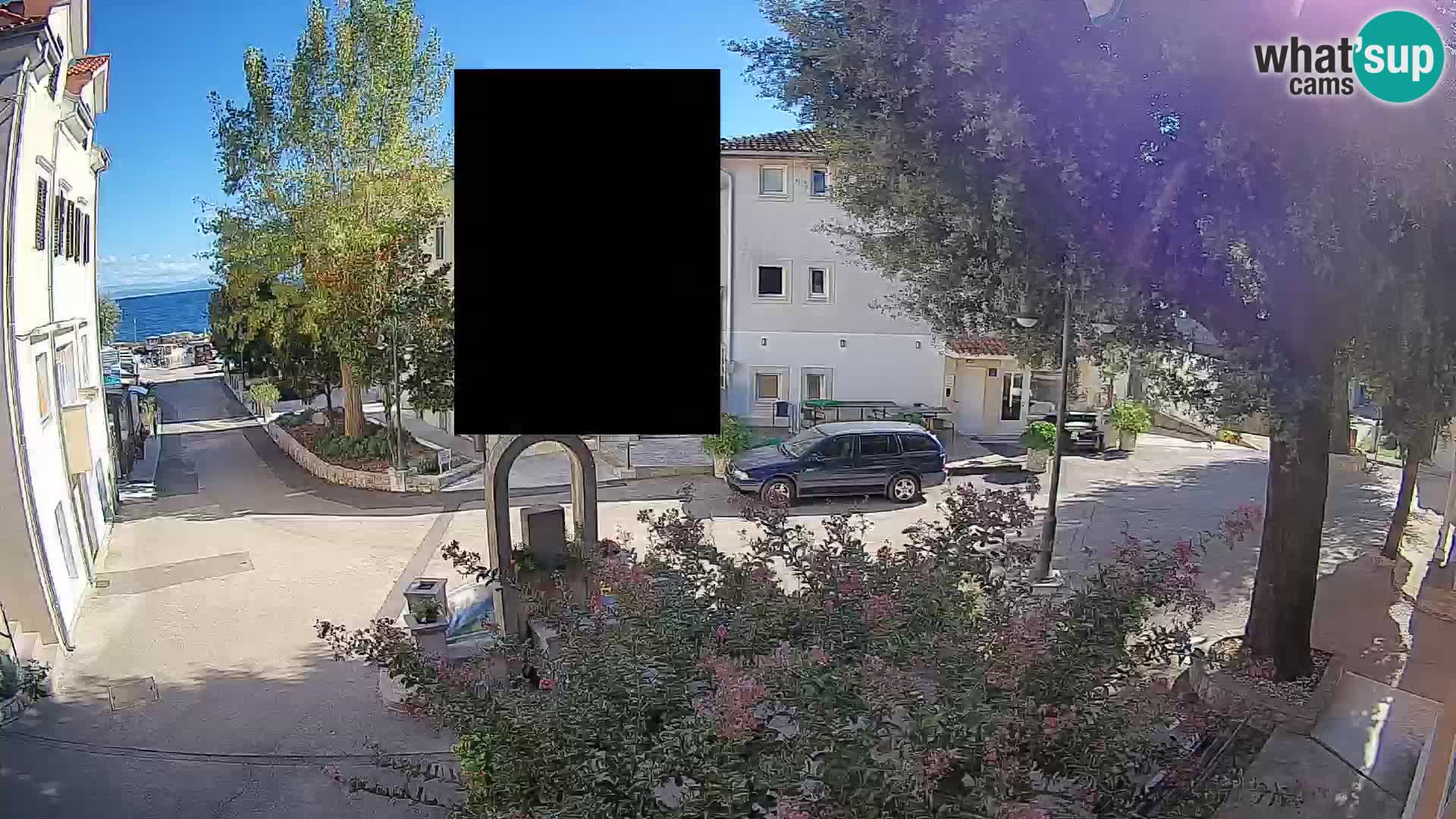 Webcam Centro Draga di Moschiena – Vista live sul centro