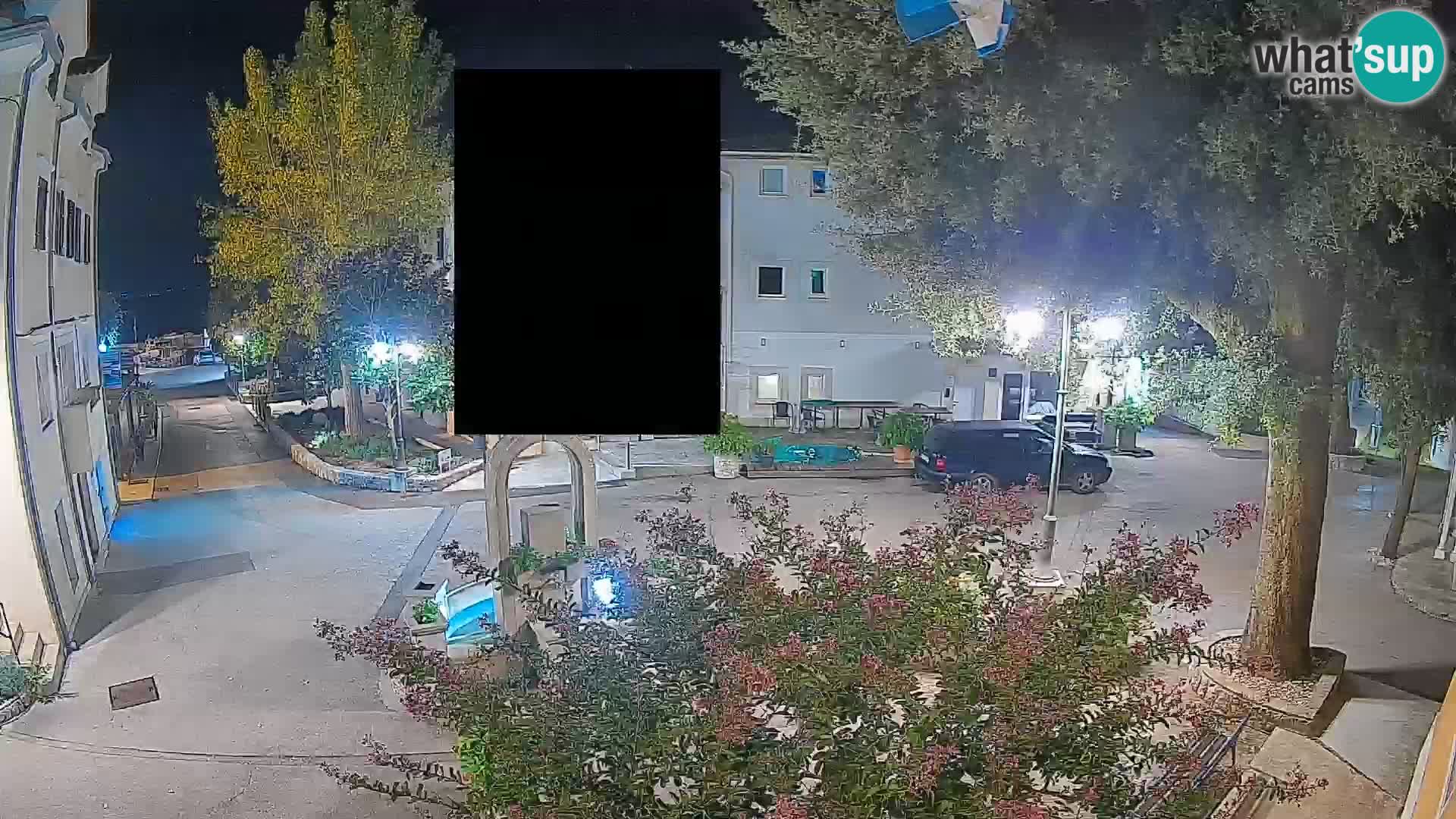 Webcam Mošćenička Draga Center – Live View of the Town Center