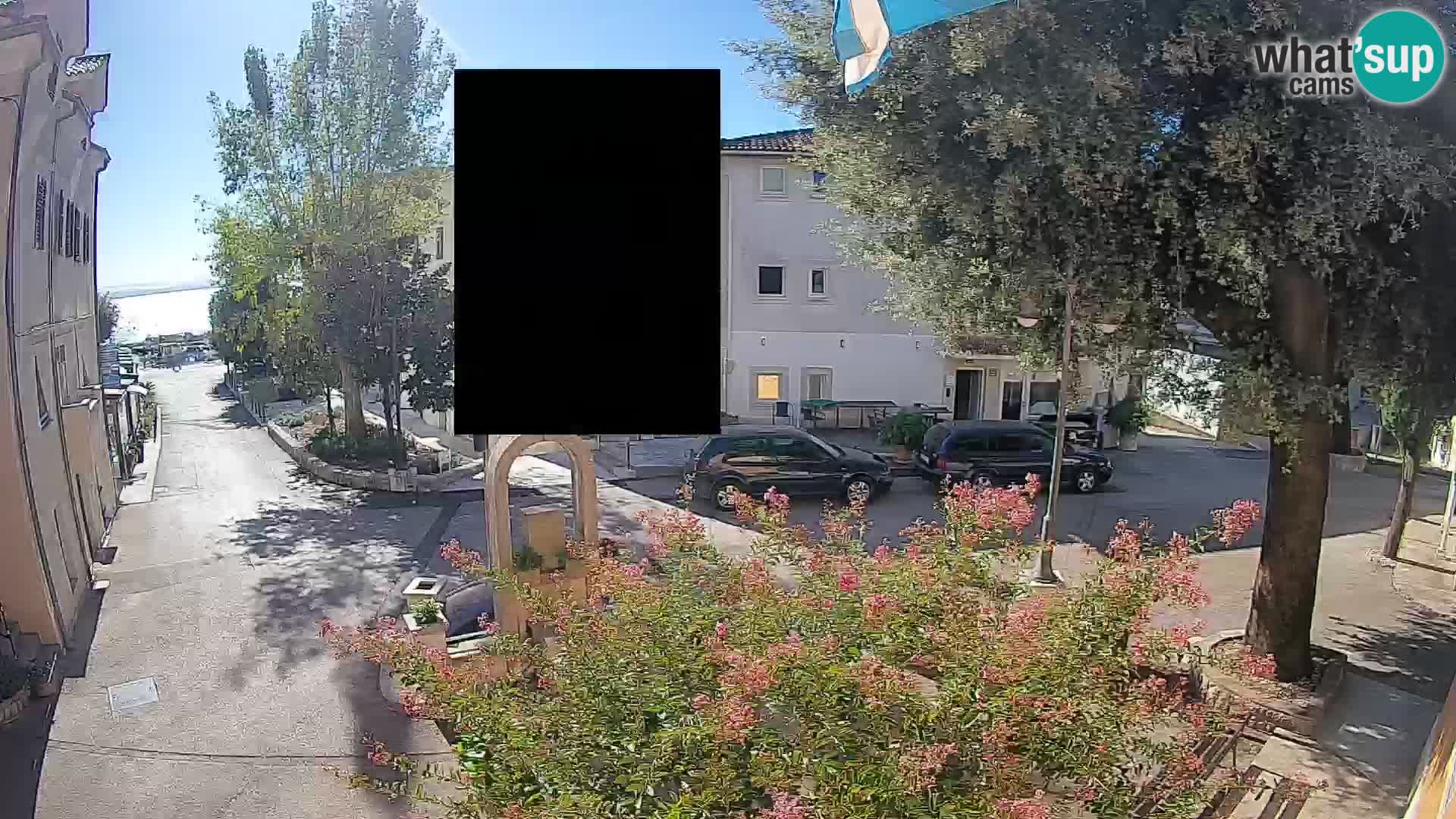 Webcam centre de Mošćenička Draga – Vue en direct du centre-ville