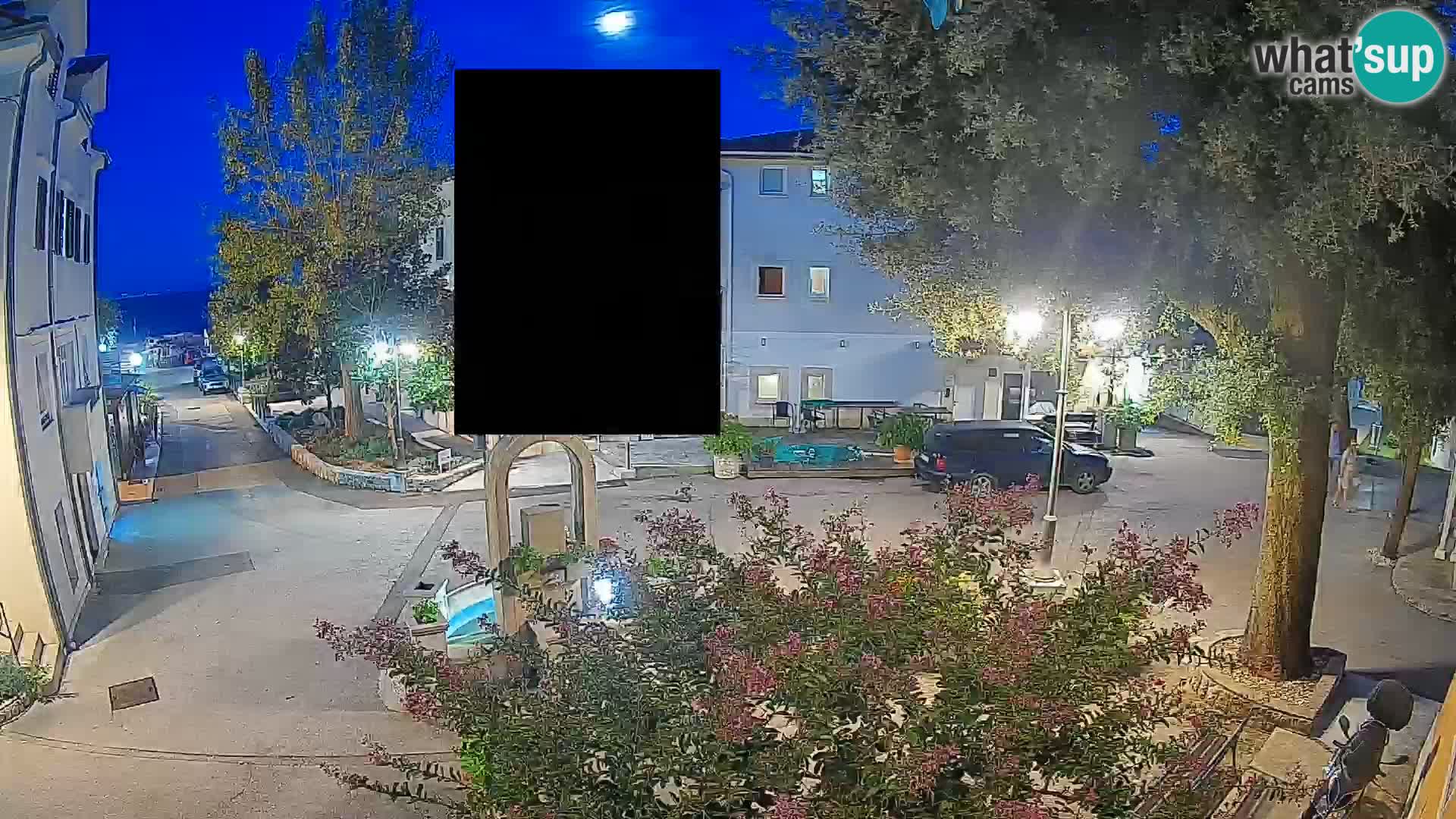 Webcam Mošćenička Draga Zentrum – Liveblick auf das Ortszentrum