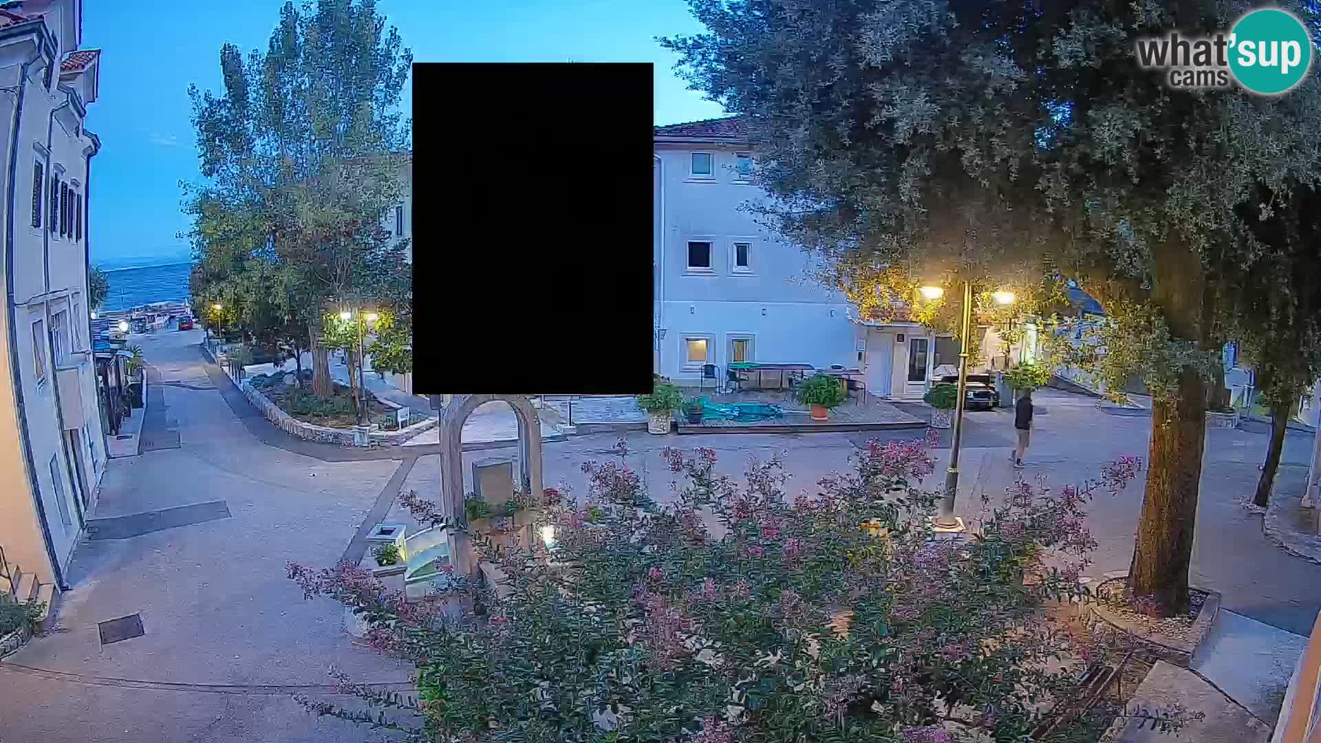 Webcam Mošćenička Draga Zentrum – Liveblick auf das Ortszentrum
