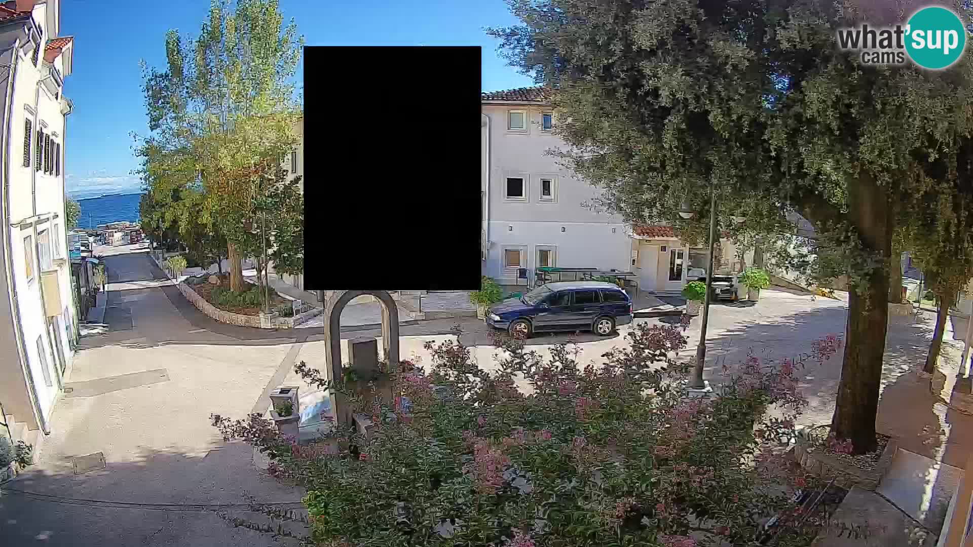 Web kamera centar Mošćeničke Drage – Pogled uživo