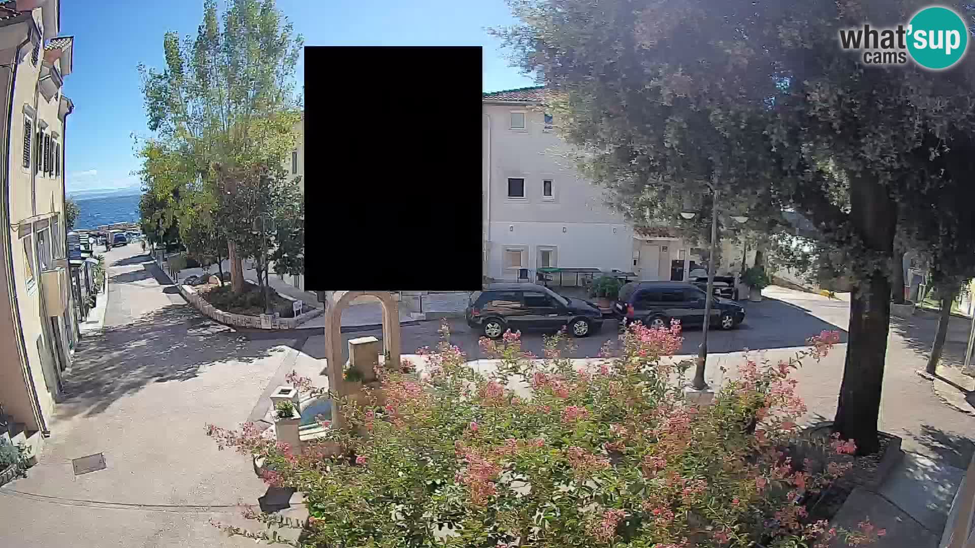 Webcam Mošćenička Draga Zentrum – Liveblick auf das Ortszentrum