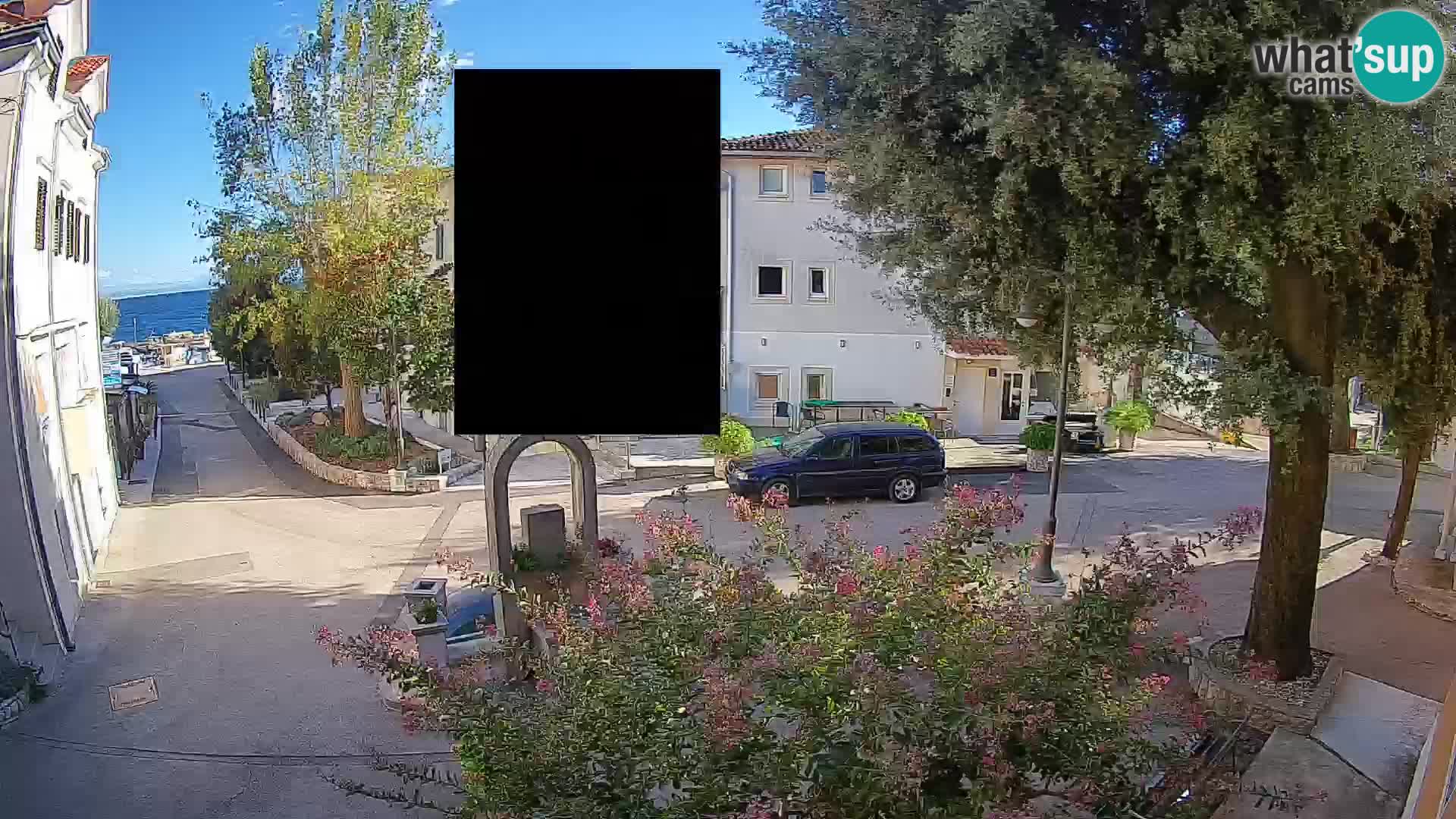 Webcam Centre de Mošćenička Draga – Vue en direct du centre-ville