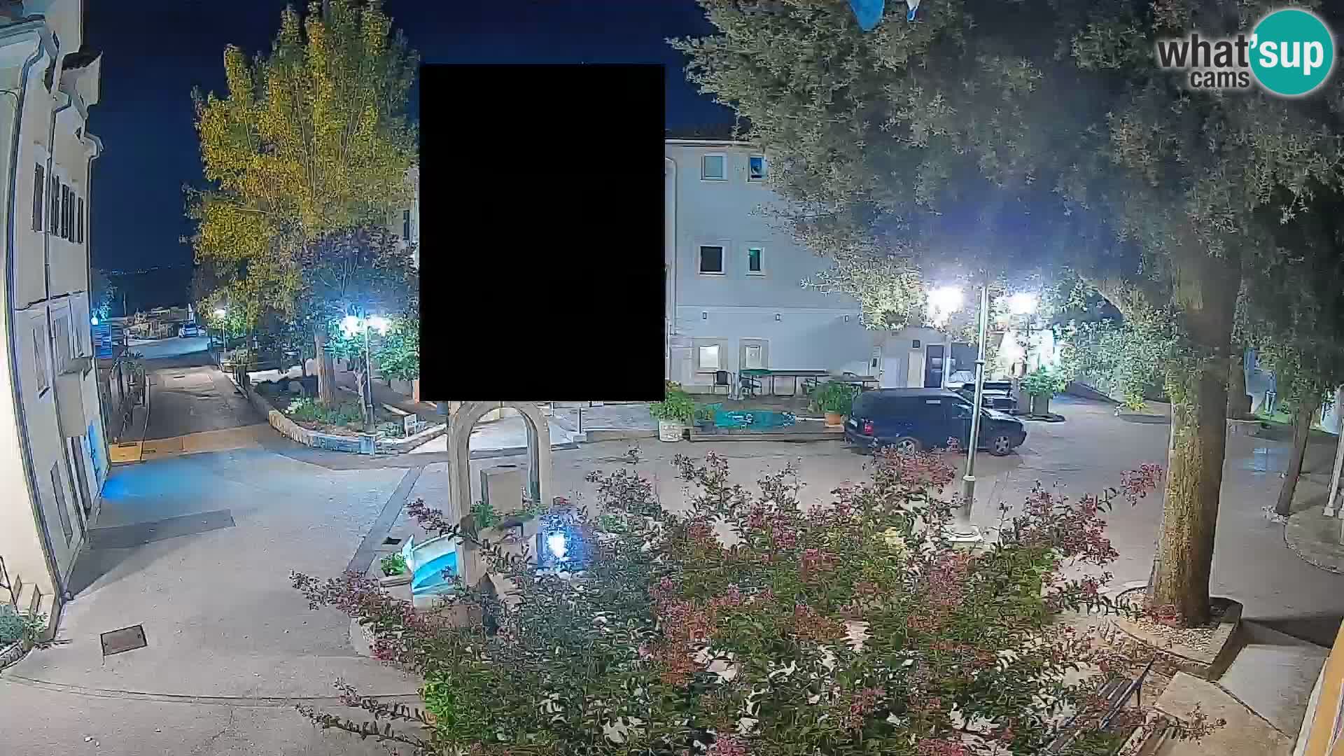 Webcam Mošćenička Draga Center – Live View of the Town Center