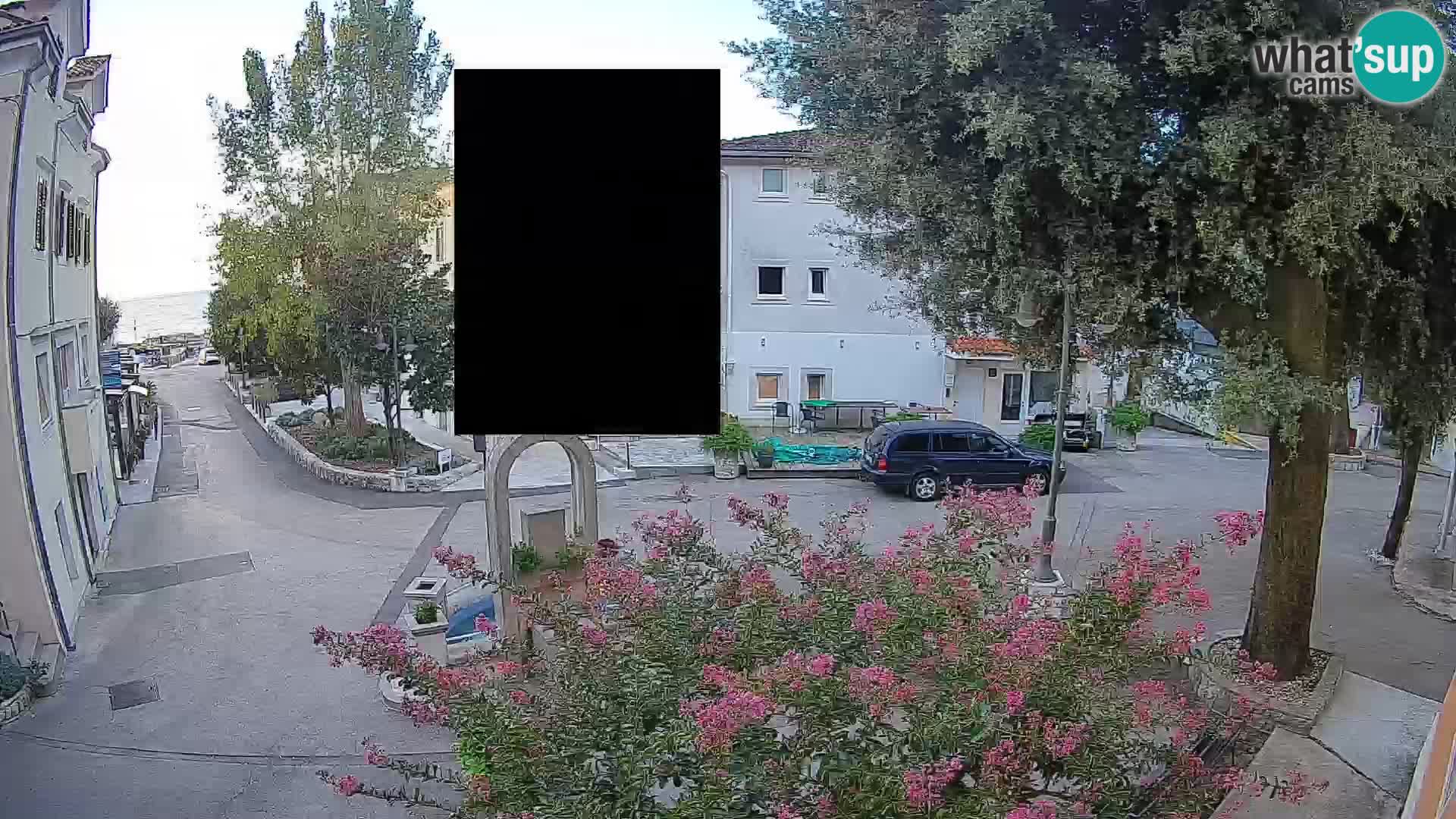 Webcam Mošćenička Draga Zentrum – Liveblick auf das Ortszentrum