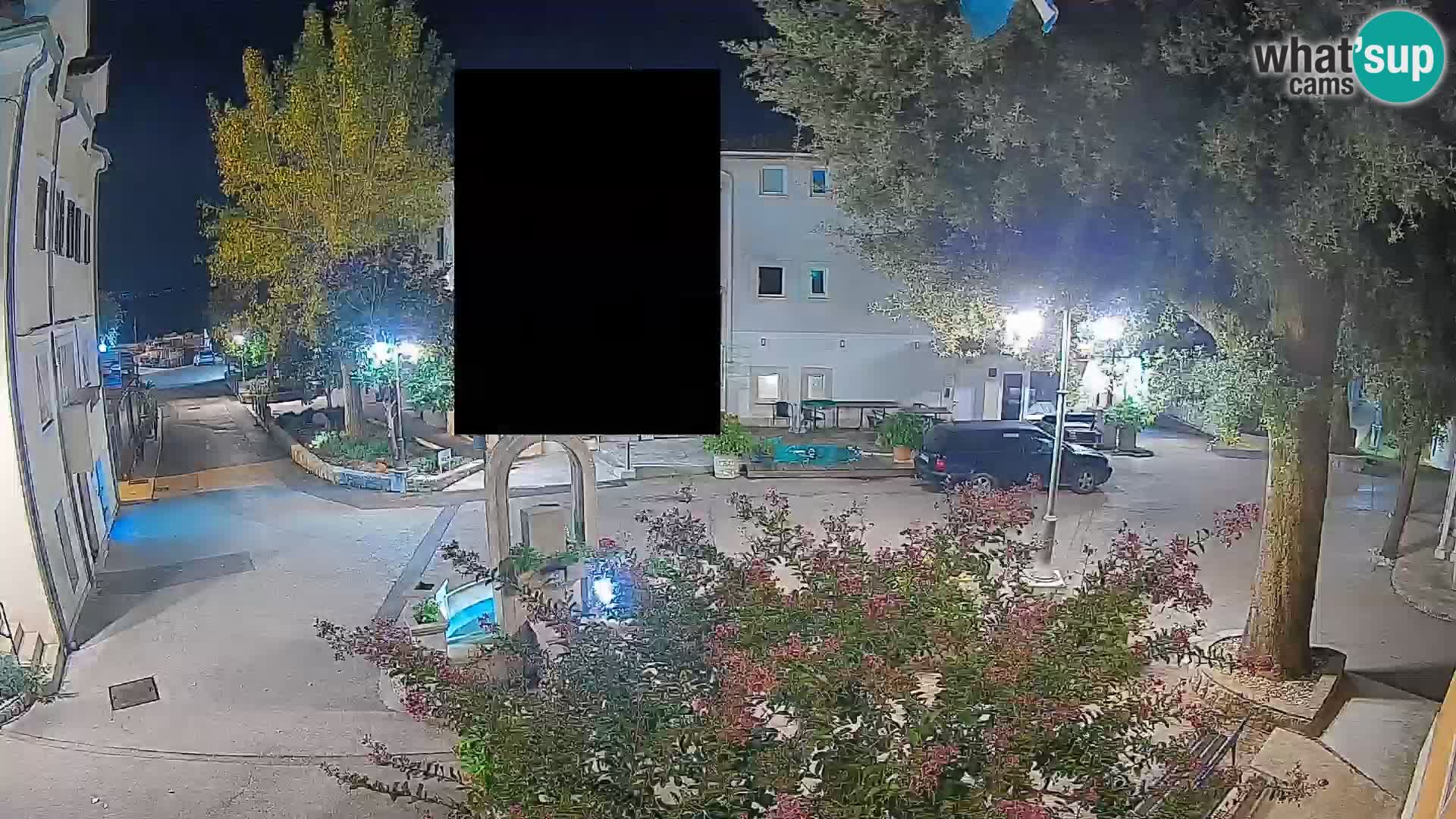 Webcam Mošćenička Draga Center – Live View of the Town Center