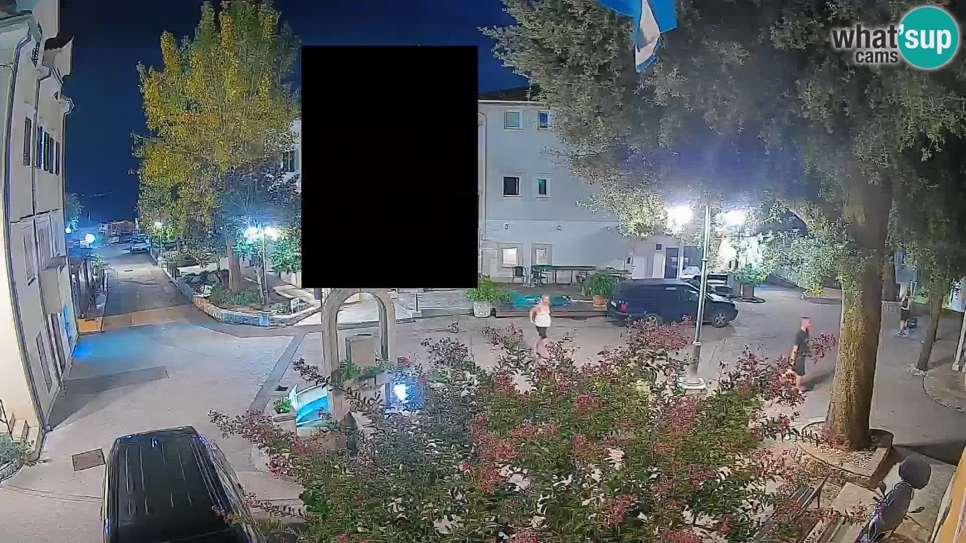 Webcam Centre de Mošćenička Draga – Vue en direct du centre-ville